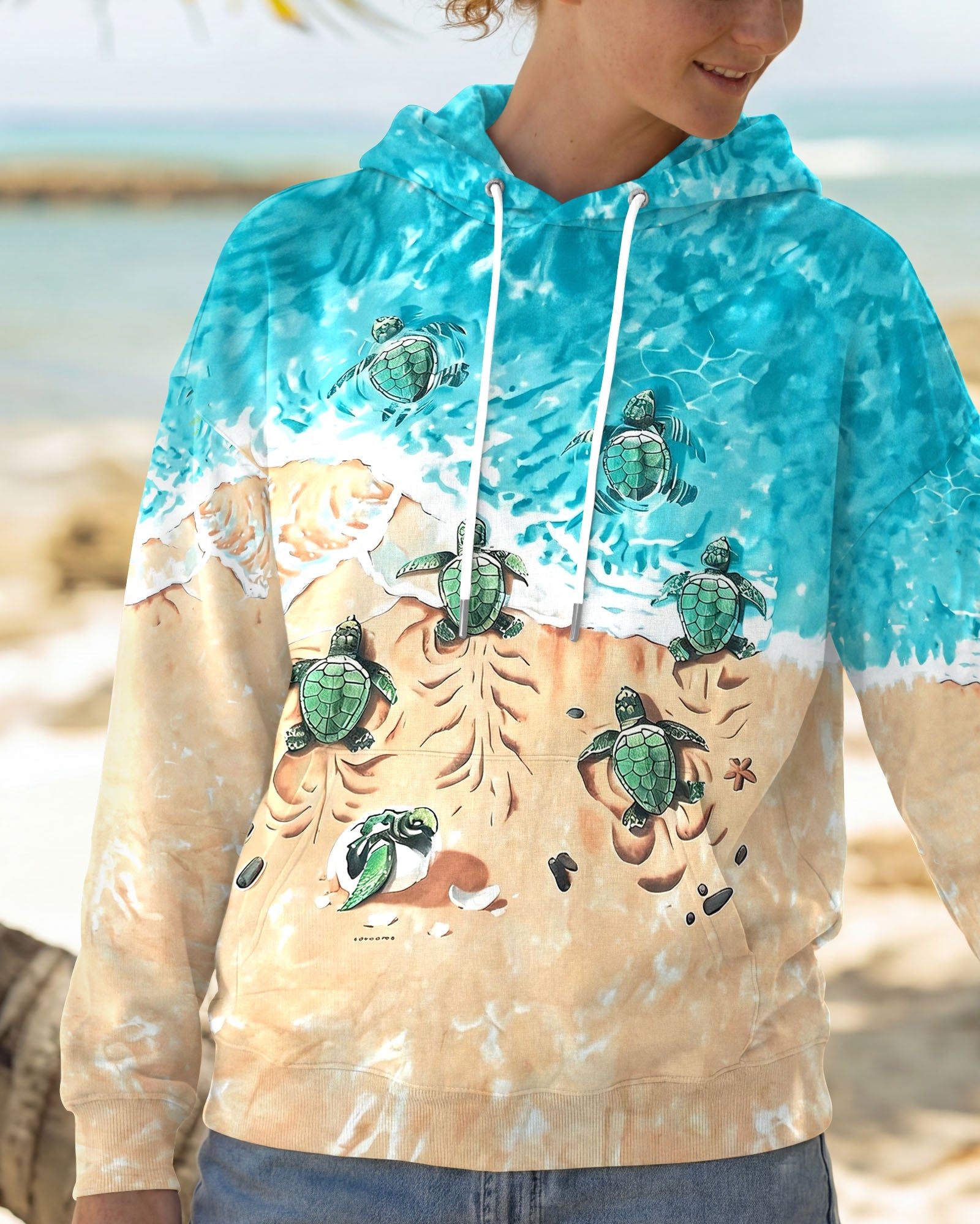 LITTLE TURTLES TO THE SEA ALL OVER PRINT - TYLN0505261
