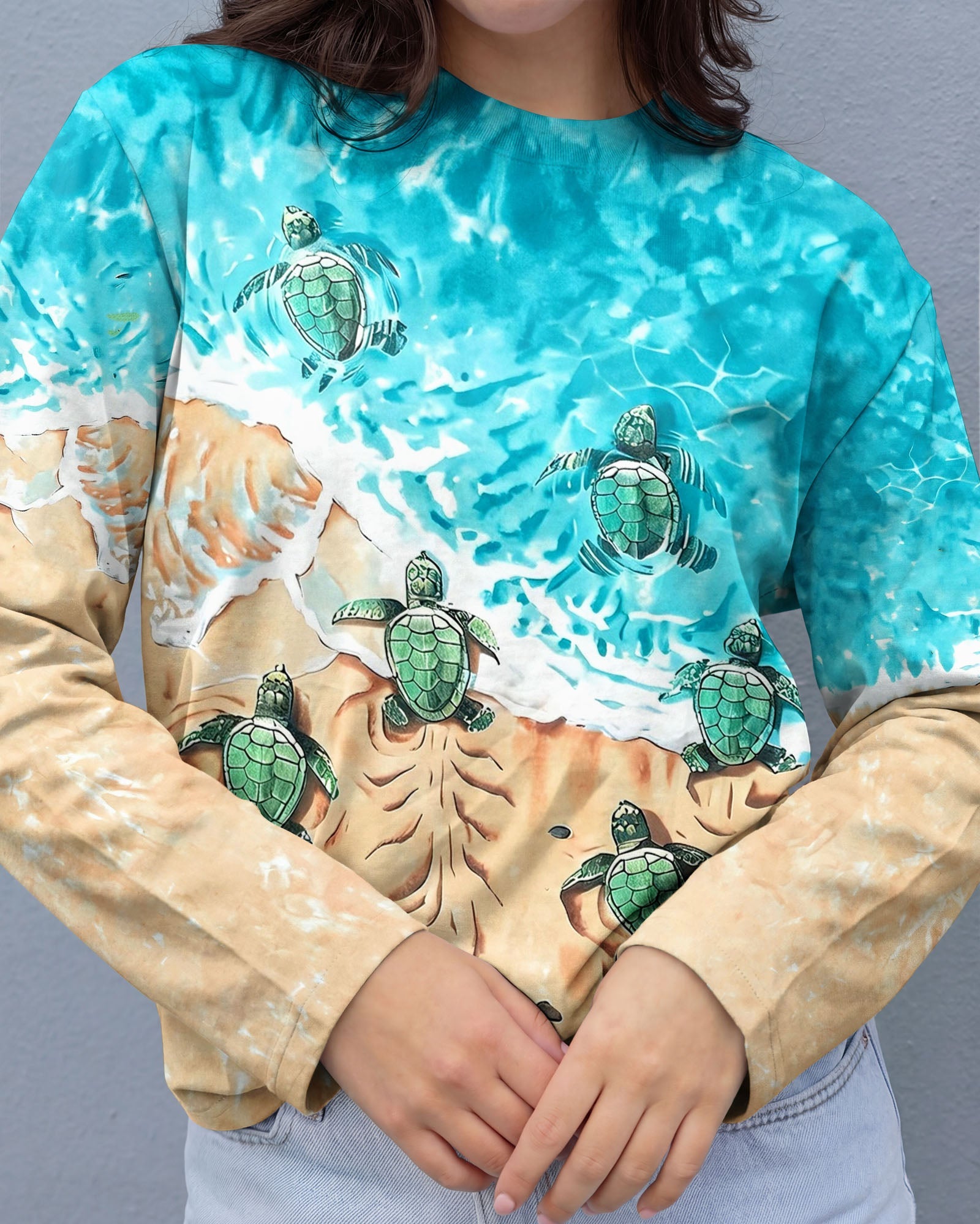 LITTLE TURTLES TO THE SEA ALL OVER PRINT - TYLN0505261