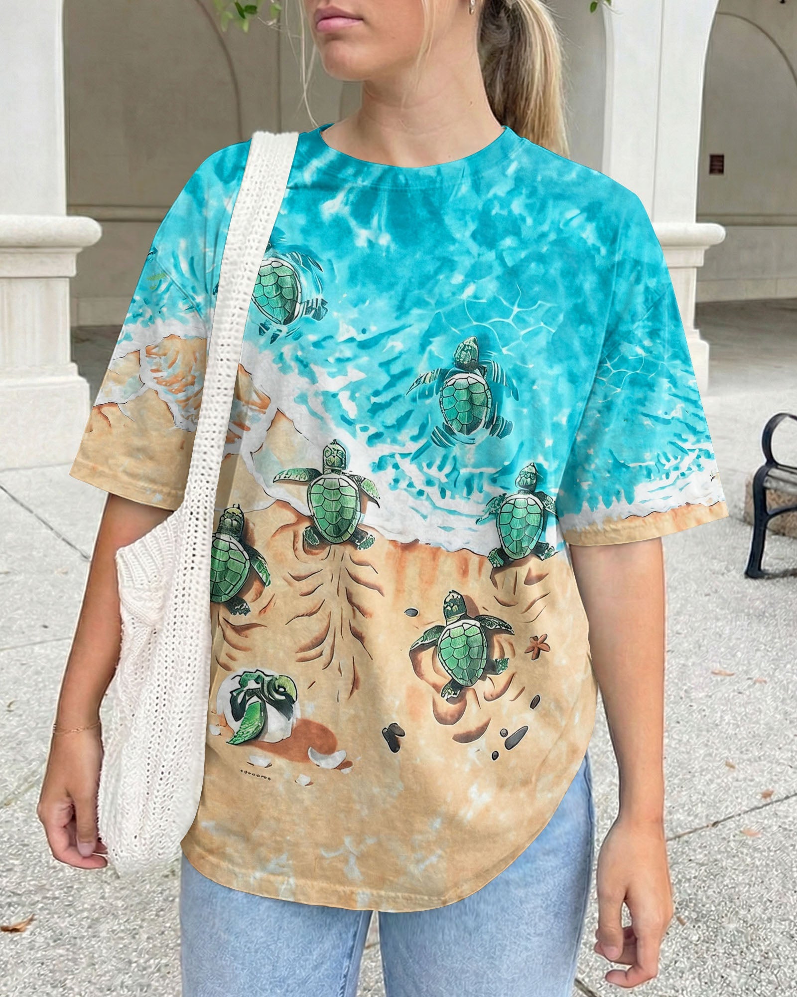 LITTLE TURTLES TO THE SEA ALL OVER PRINT - TYLN0505261