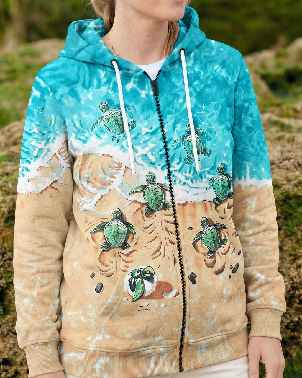 LITTLE TURTLES TO THE SEA ALL OVER PRINT - TYLN0505261