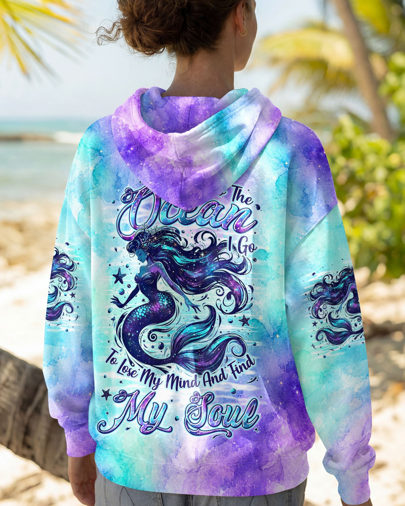 AND TO THE OCEAN I GO MERMAID ALL OVER PRINT - TYLN0707262
