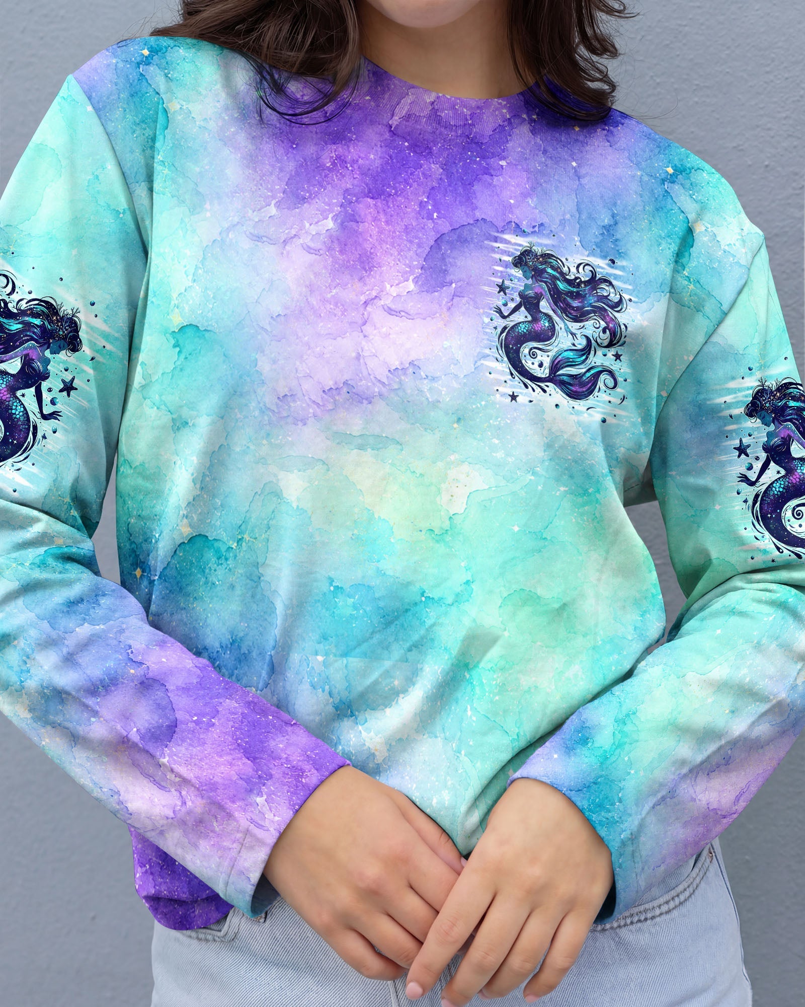 AND TO THE OCEAN I GO MERMAID ALL OVER PRINT - TYLN0707262