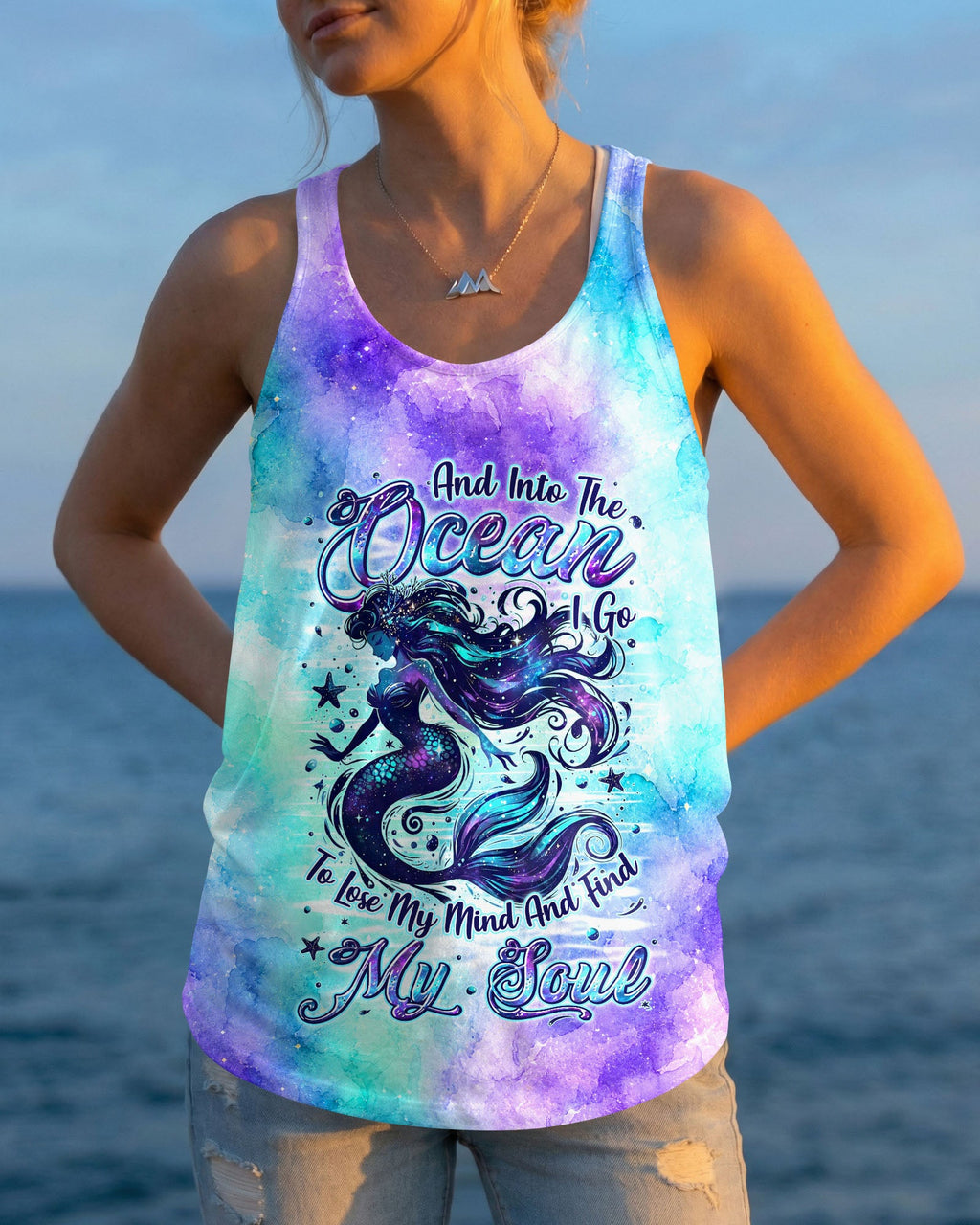AND TO THE OCEAN I GO MERMAID ALL OVER PRINT - TYLN0707262