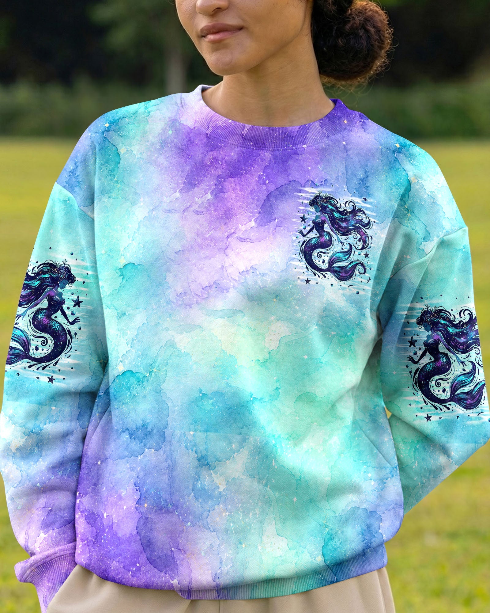 AND TO THE OCEAN I GO MERMAID ALL OVER PRINT - TYLN0707262