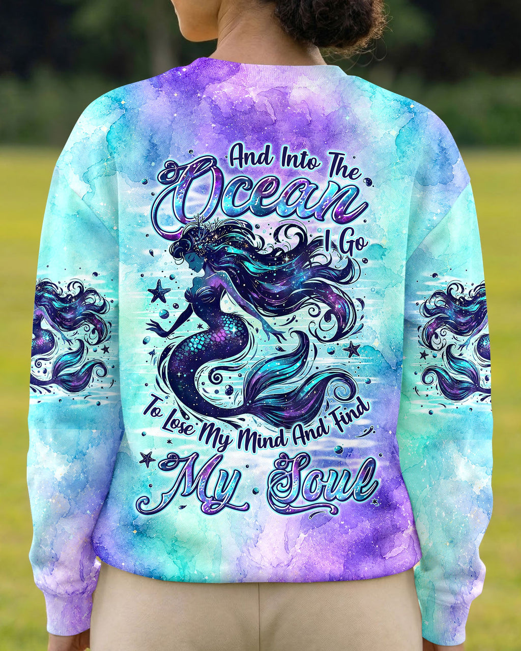 AND TO THE OCEAN I GO MERMAID ALL OVER PRINT - TYLN0707262