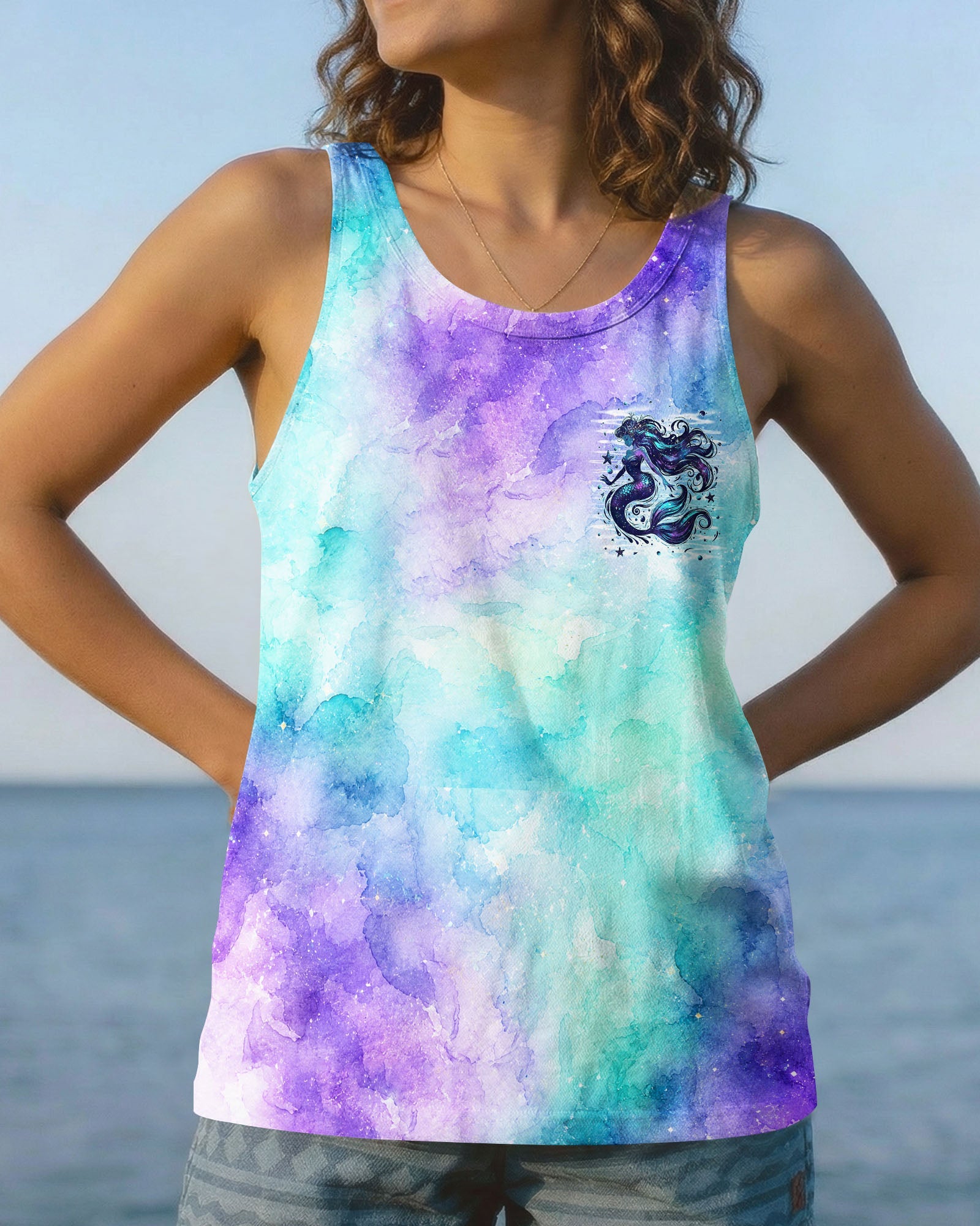 AND TO THE OCEAN I GO MERMAID ALL OVER PRINT - TYLN0707262