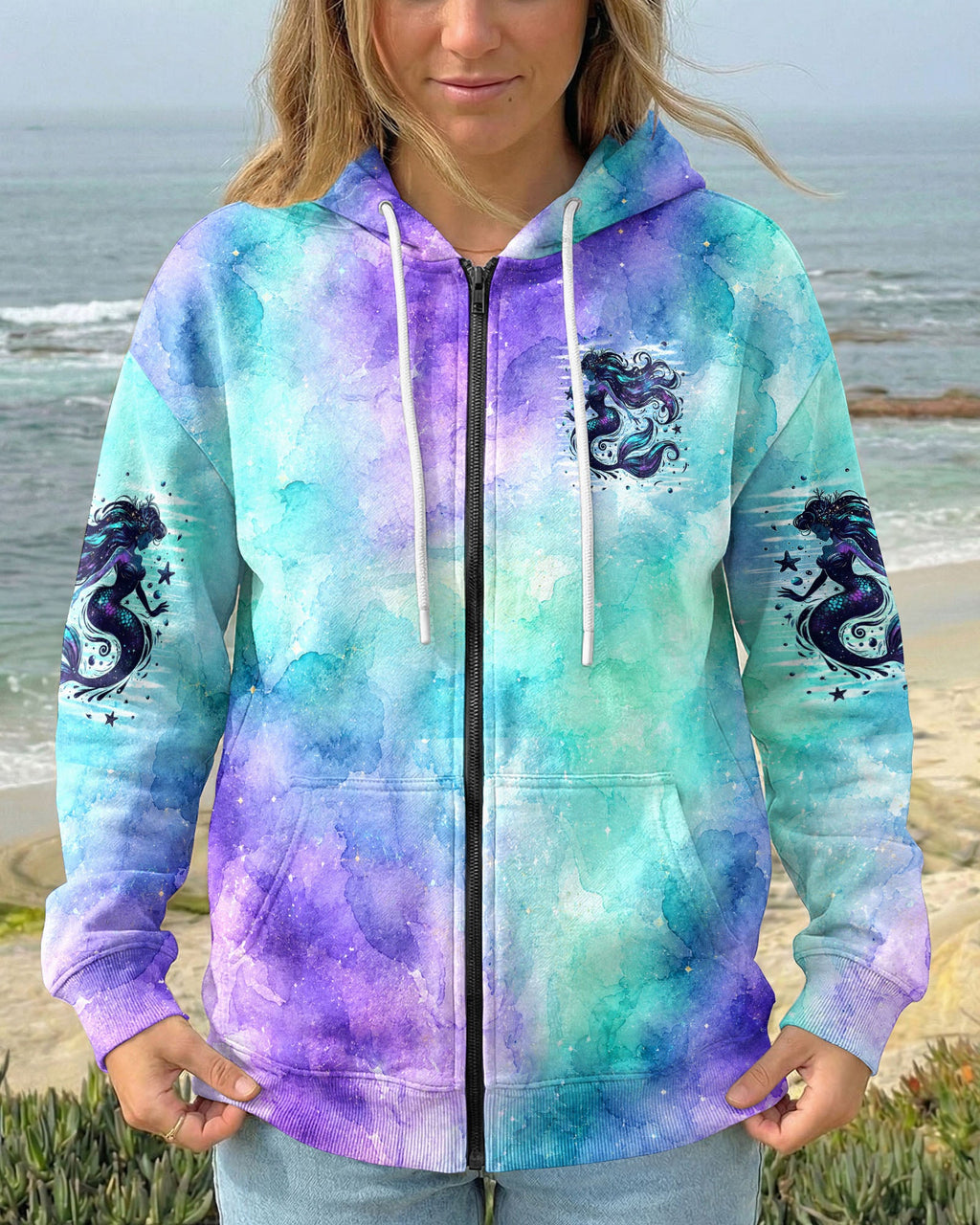 AND TO THE OCEAN I GO MERMAID ALL OVER PRINT - TYLN0707262
