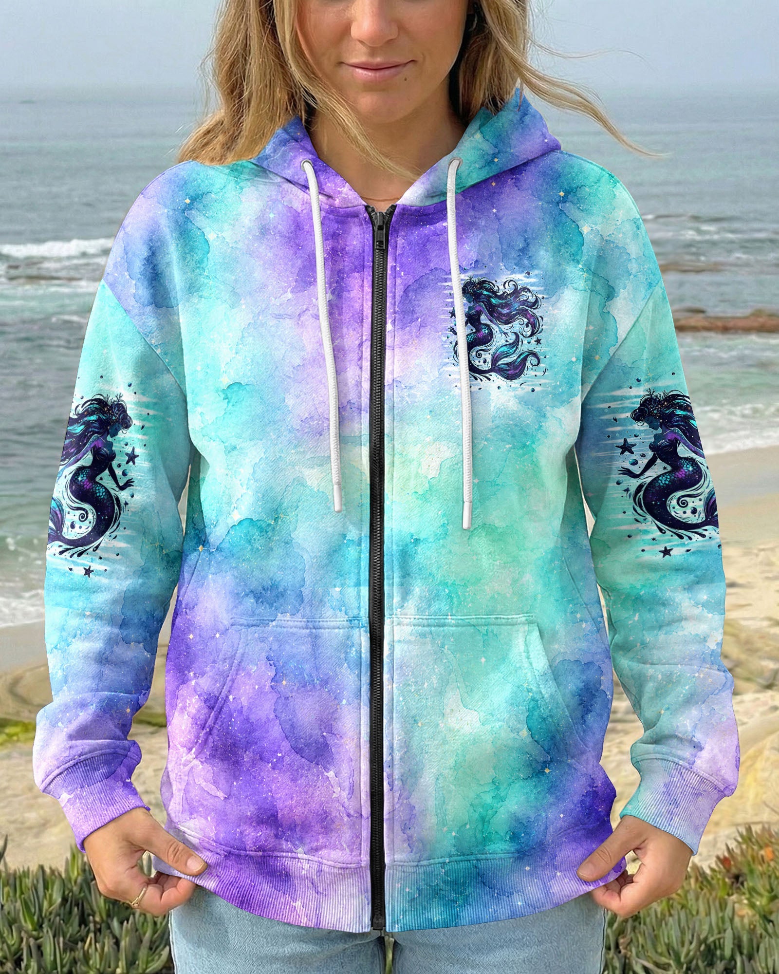 AND TO THE OCEAN I GO MERMAID ALL OVER PRINT - TYLN0707262
