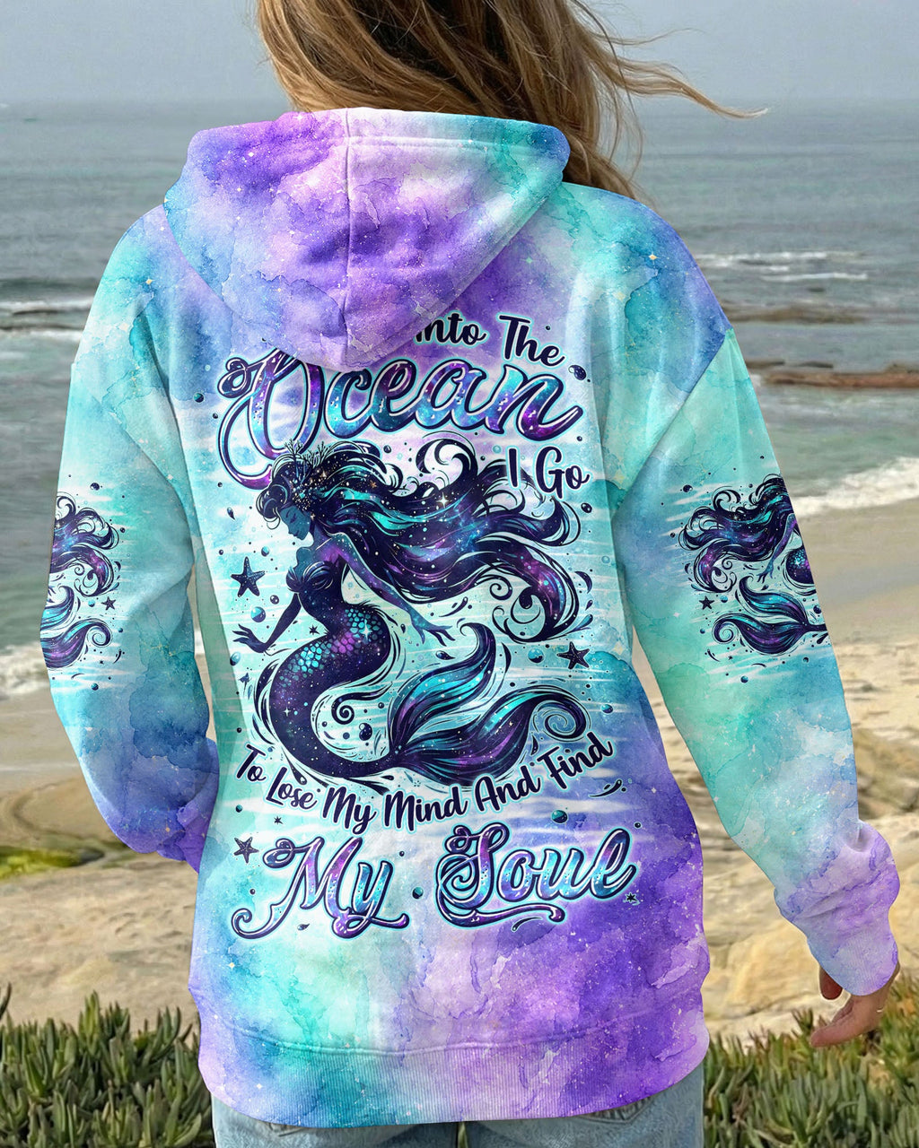 AND TO THE OCEAN I GO MERMAID ALL OVER PRINT - TYLN0707262