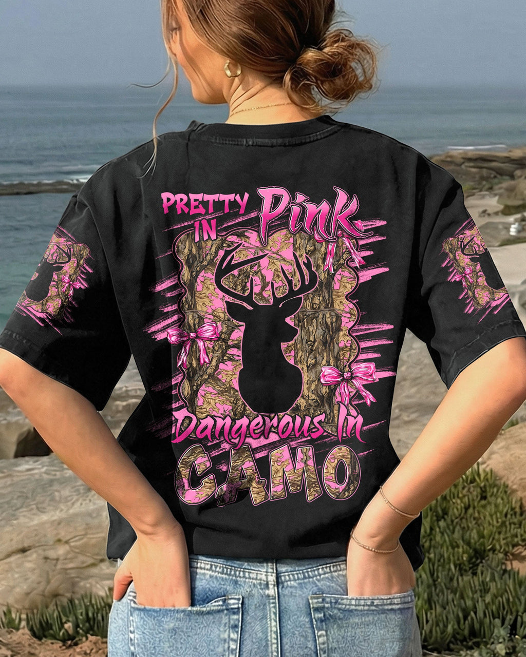 PRETTY IN PINK DANGEROUS IN CAMO ALL OVER PRINT - TYLN1006261