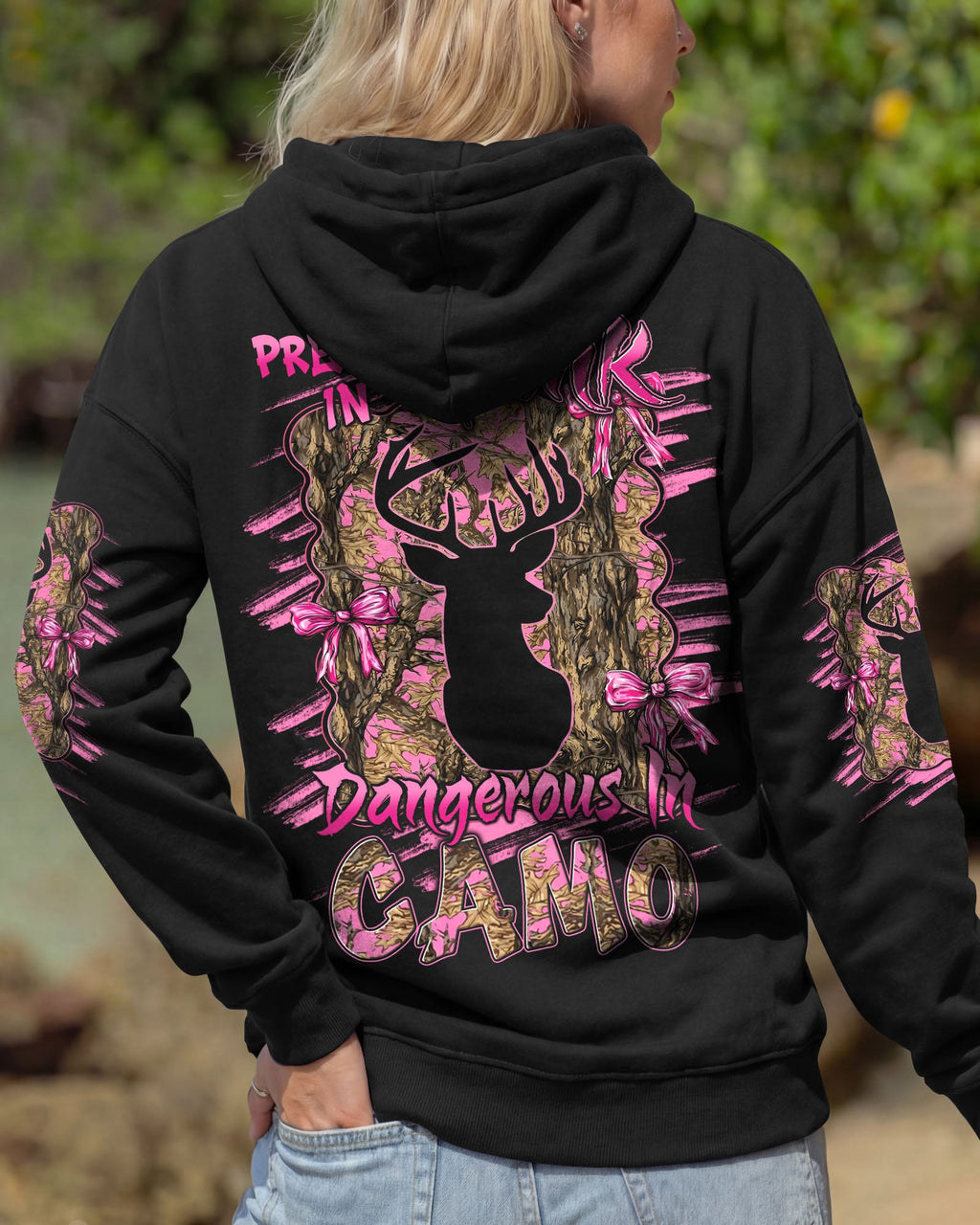 PRETTY IN PINK DANGEROUS IN CAMO ALL OVER PRINT - TYLN1006261