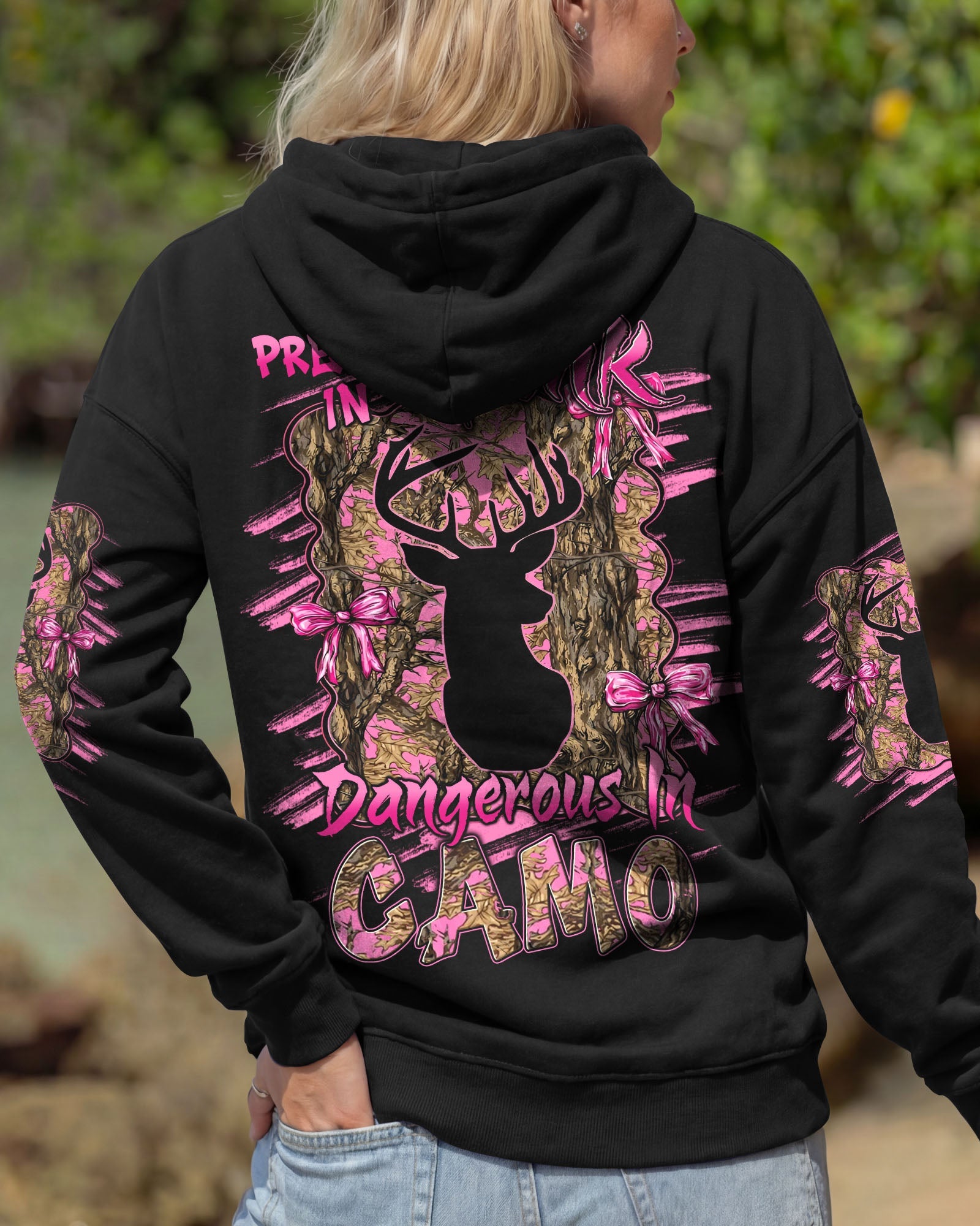 PRETTY IN PINK DANGEROUS IN CAMO ALL OVER PRINT - TYLN1006261