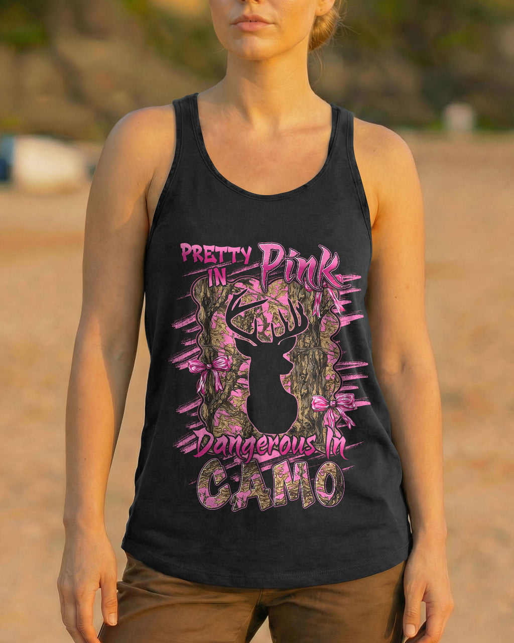 PRETTY IN PINK DANGEROUS IN CAMO ALL OVER PRINT - TYLN1006261