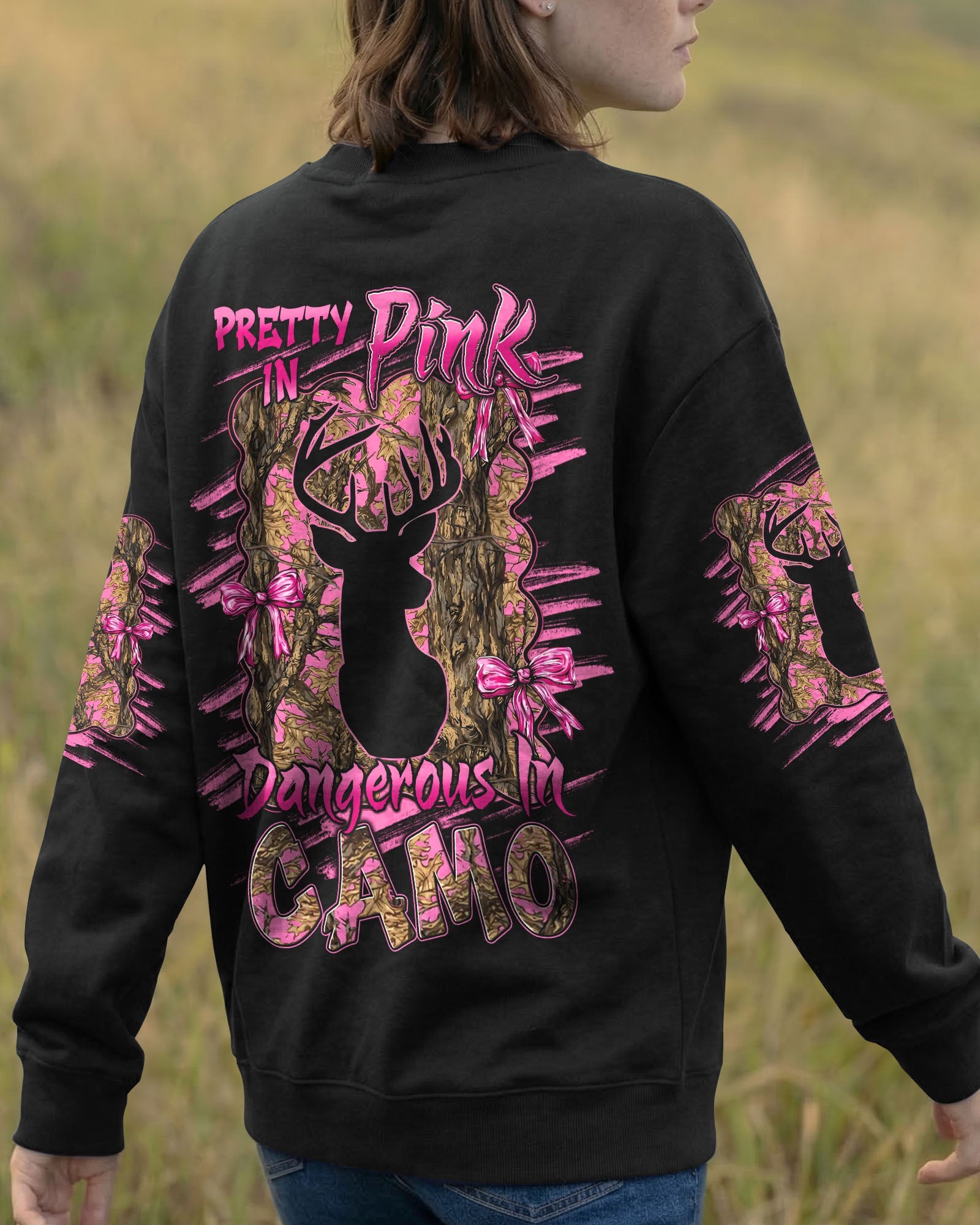 PRETTY IN PINK DANGEROUS IN CAMO ALL OVER PRINT - TYLN1006261