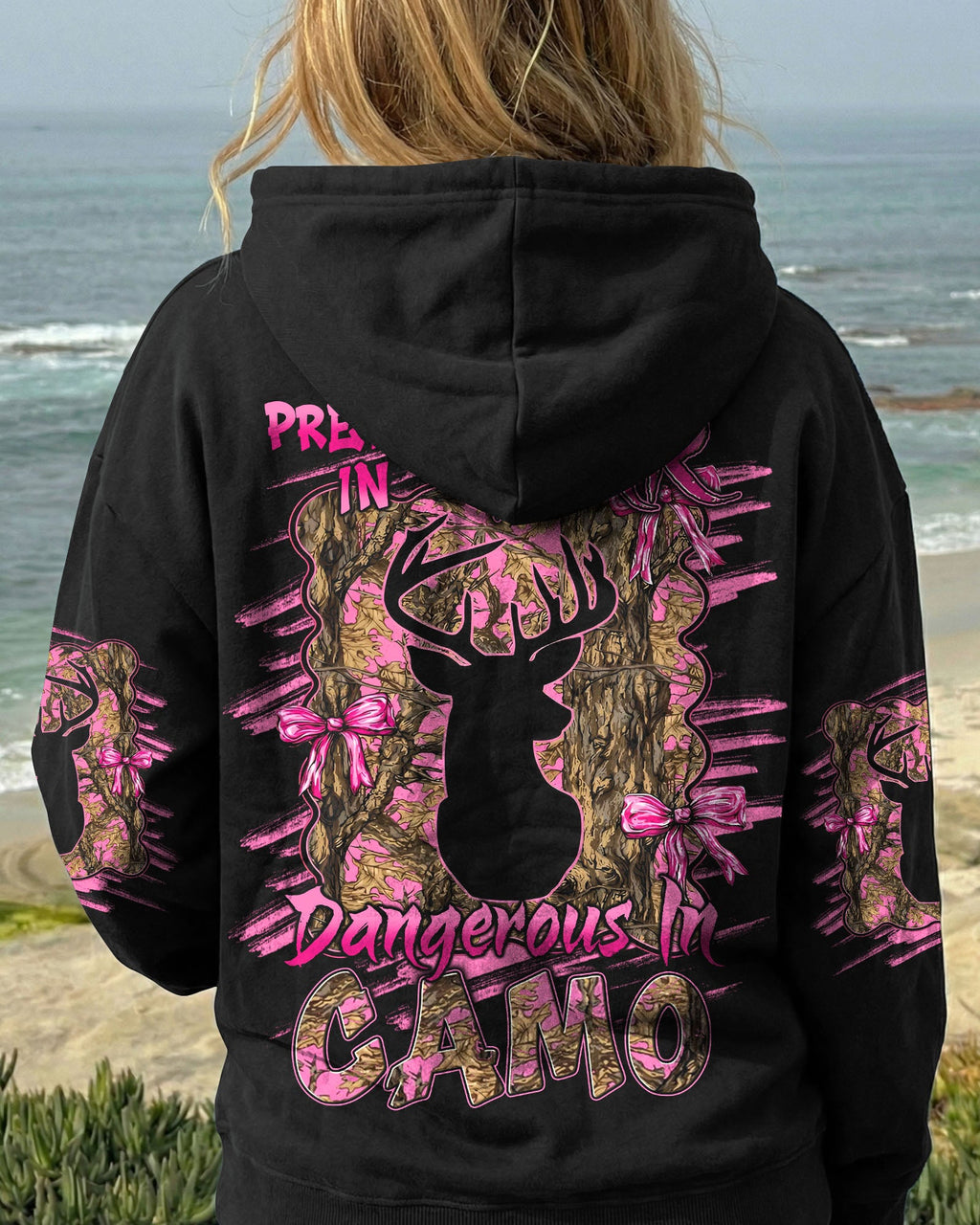 PRETTY IN PINK DANGEROUS IN CAMO ALL OVER PRINT - TYLN1006261