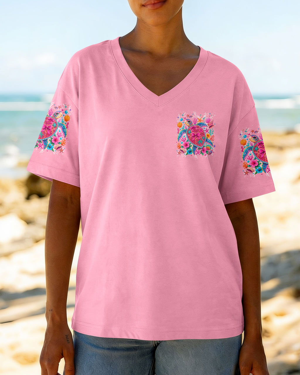 TURTLEY OVER IT ALL OVER PRINT - TYLN1206262
