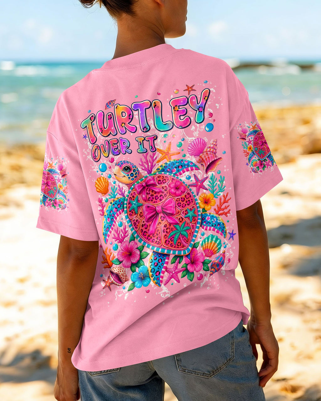 TURTLEY OVER IT ALL OVER PRINT - TYLN1206262