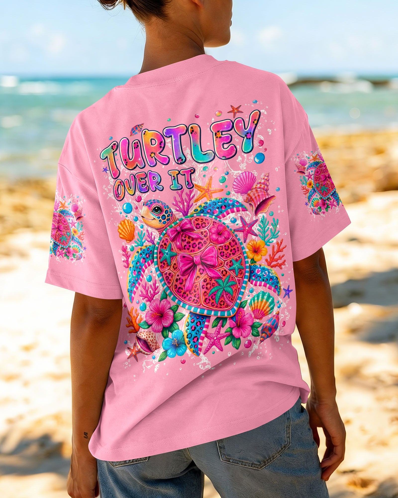 TURTLEY OVER IT ALL OVER PRINT - TYLN1206262