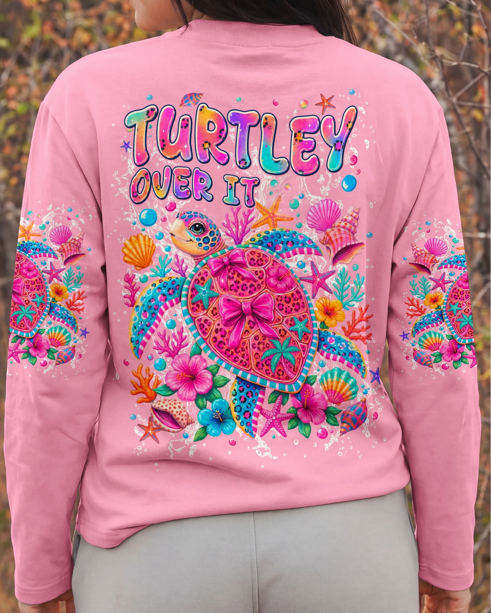 TURTLEY OVER IT ALL OVER PRINT - TYLN1206262