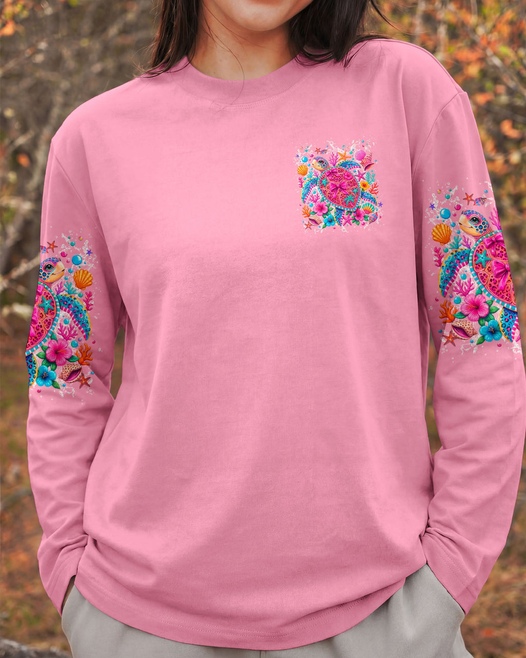 TURTLEY OVER IT ALL OVER PRINT - TYLN1206262