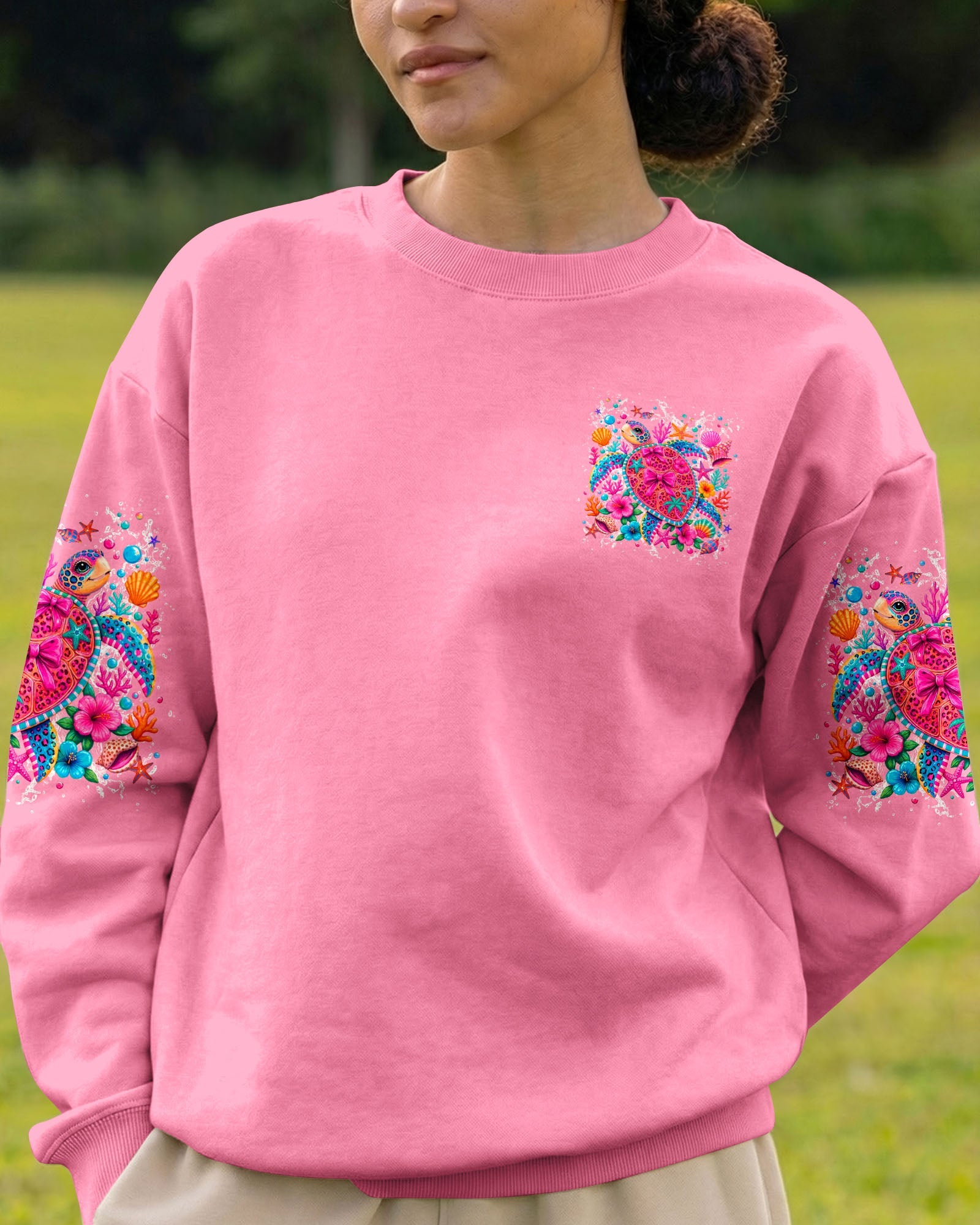TURTLEY OVER IT ALL OVER PRINT - TYLN1206262