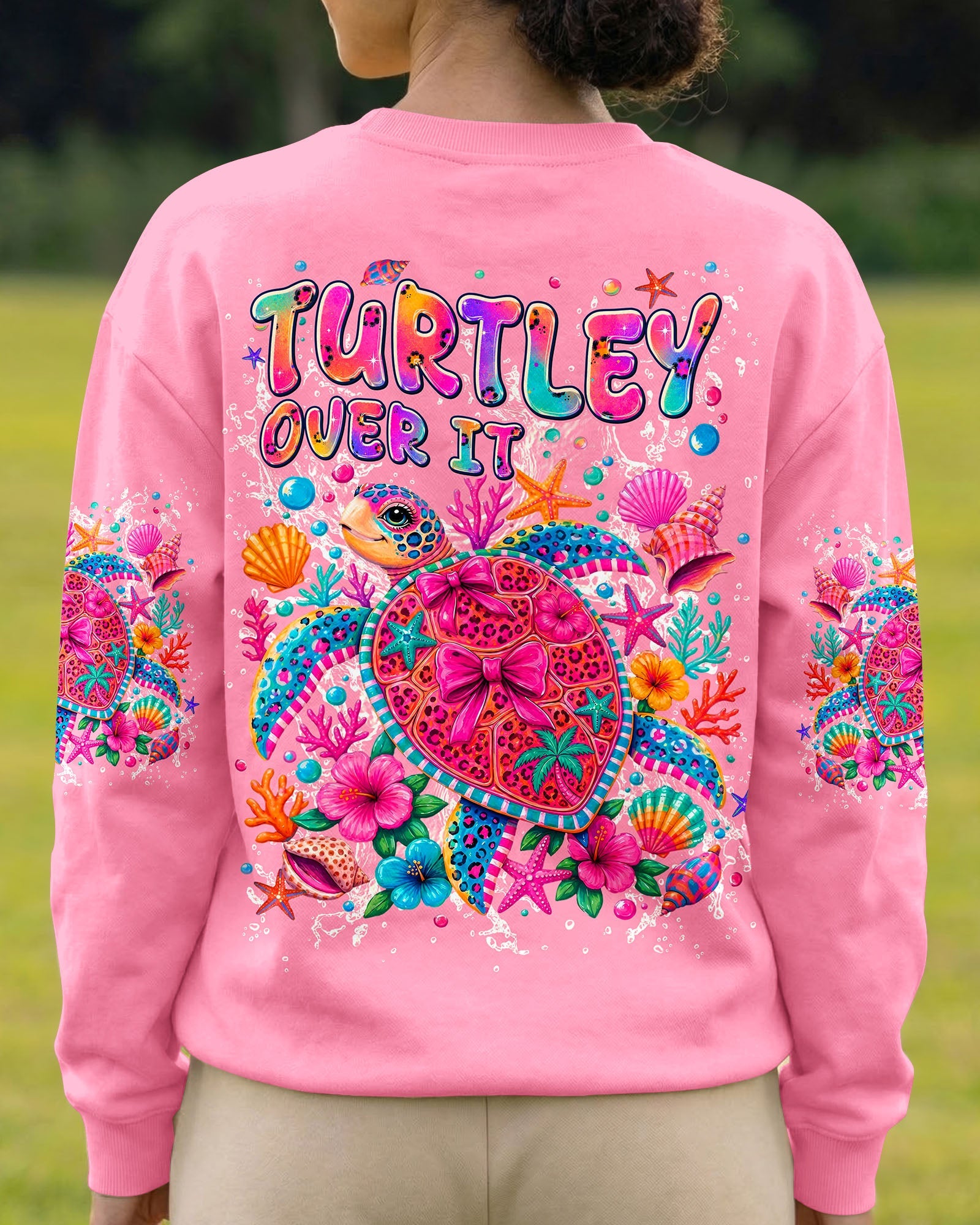 TURTLEY OVER IT ALL OVER PRINT - TYLN1206262