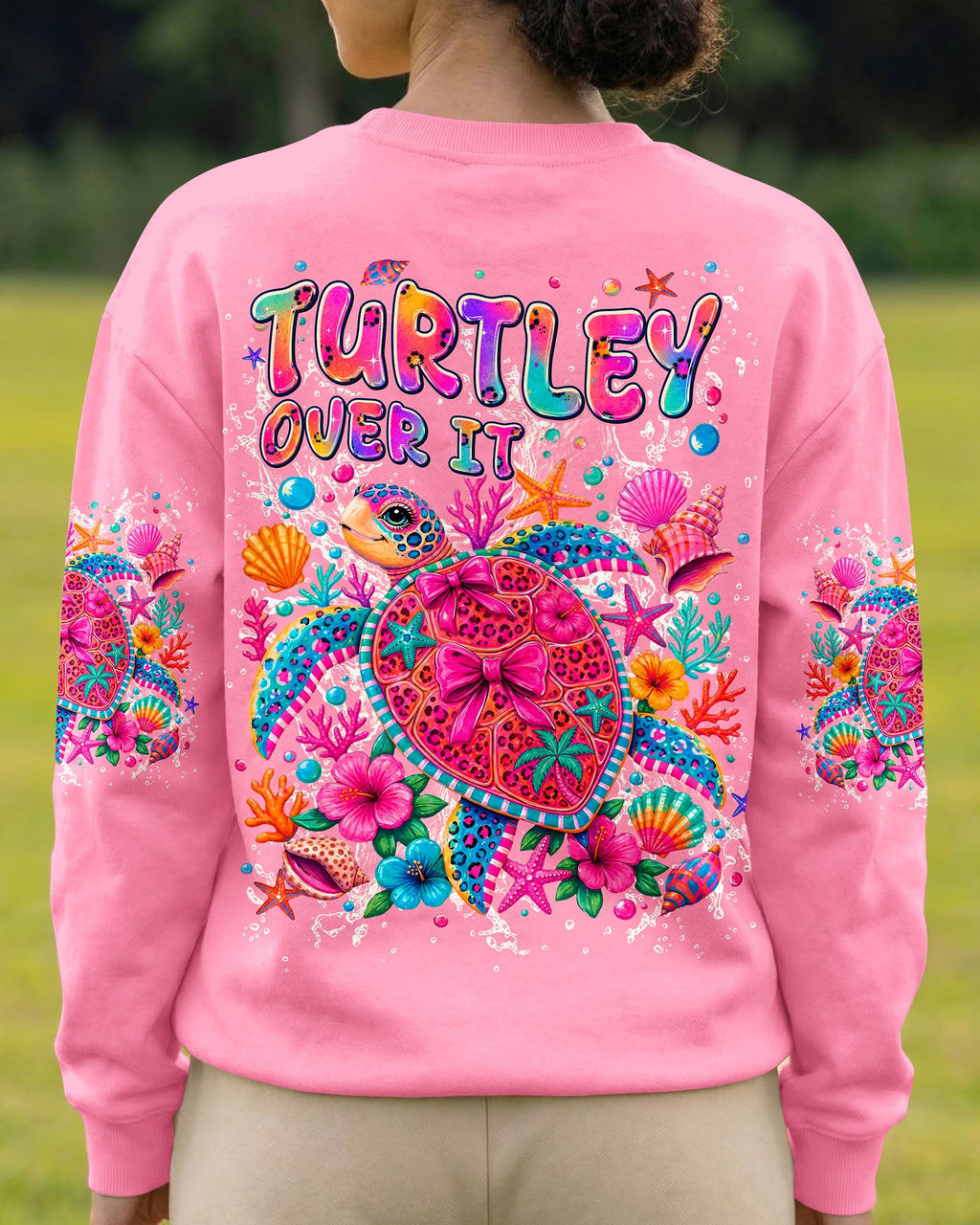 TURTLEY OVER IT ALL OVER PRINT - TYLN1206262