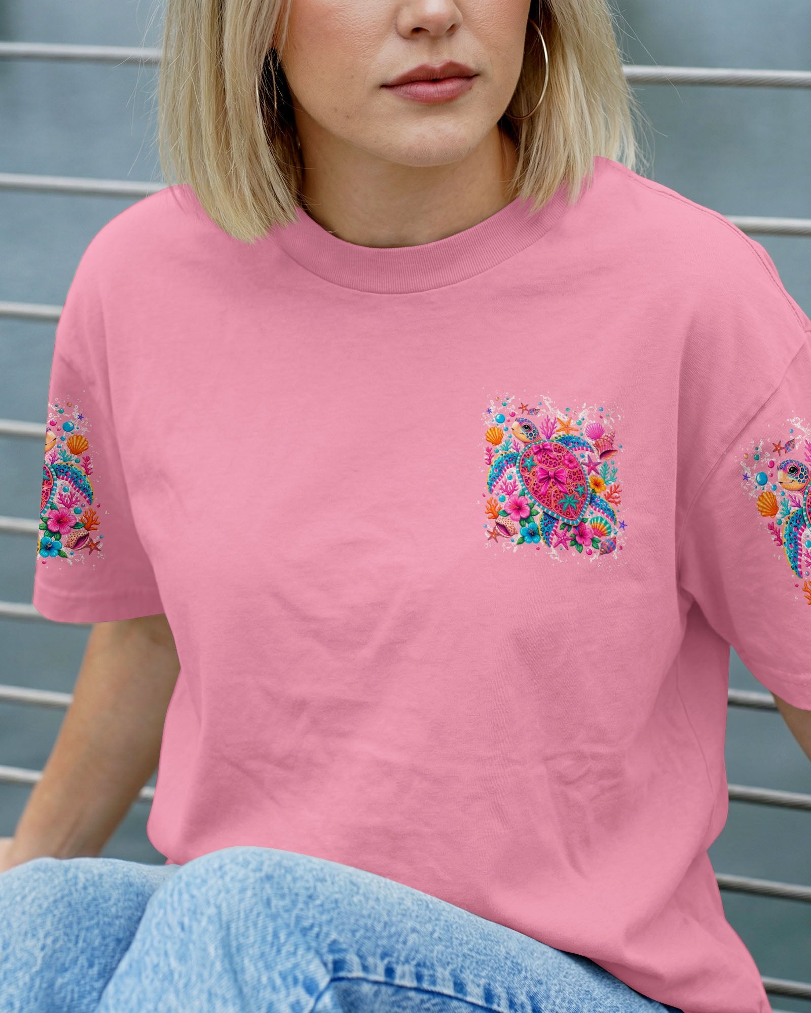 TURTLEY OVER IT ALL OVER PRINT - TYLN1206262