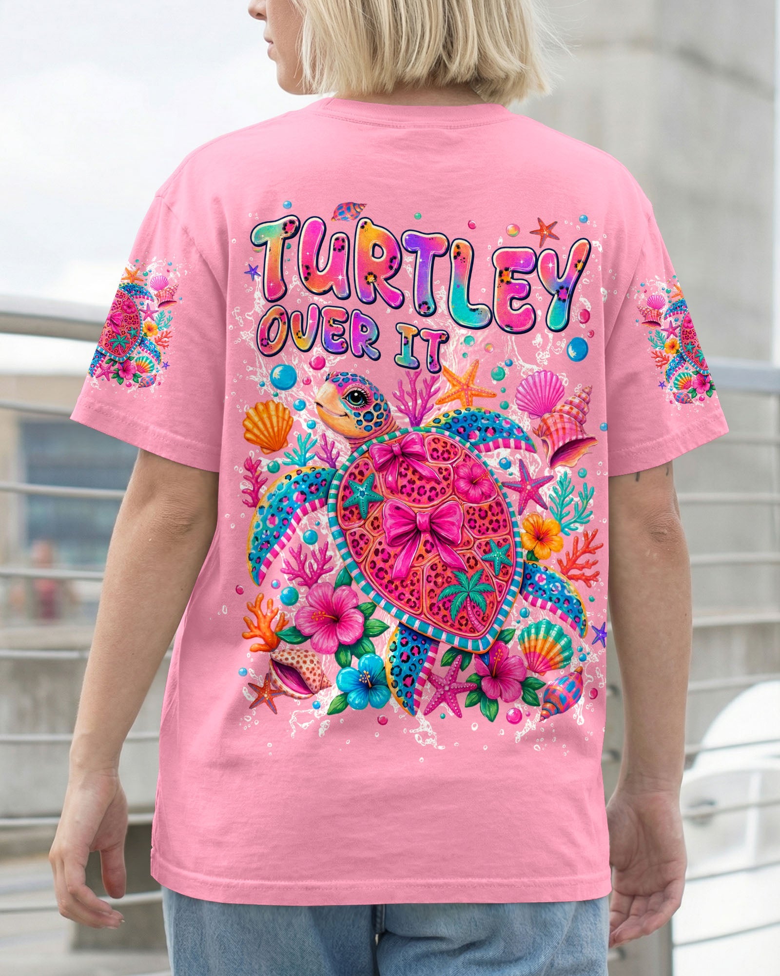 TURTLEY OVER IT ALL OVER PRINT - TYLN1206262