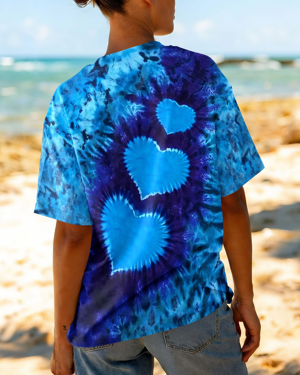 LOVE TURTLE BLUE AQUA ALL OVER PRINT - TYLN2104263