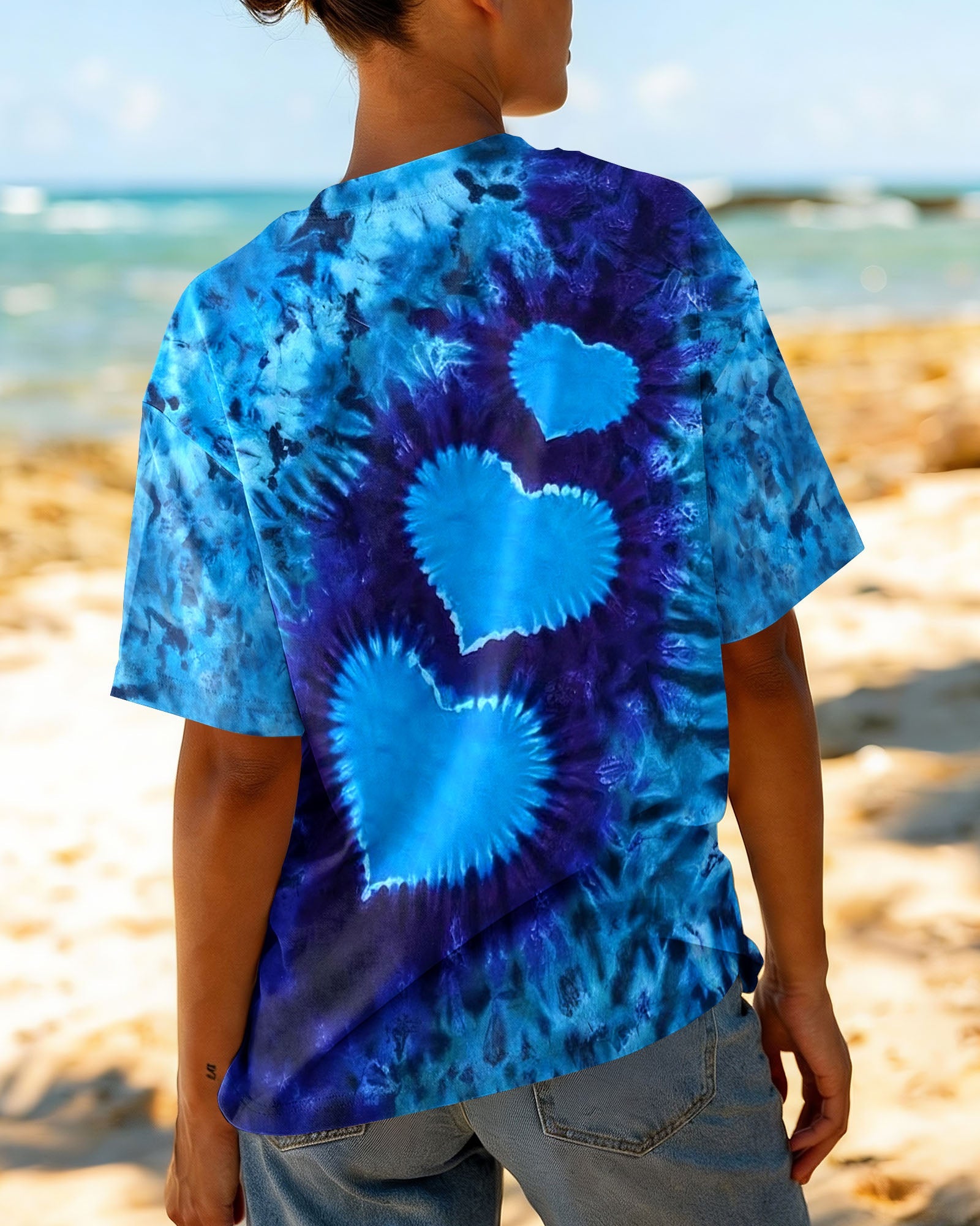 LOVE TURTLE BLUE AQUA ALL OVER PRINT - TYLN2104263