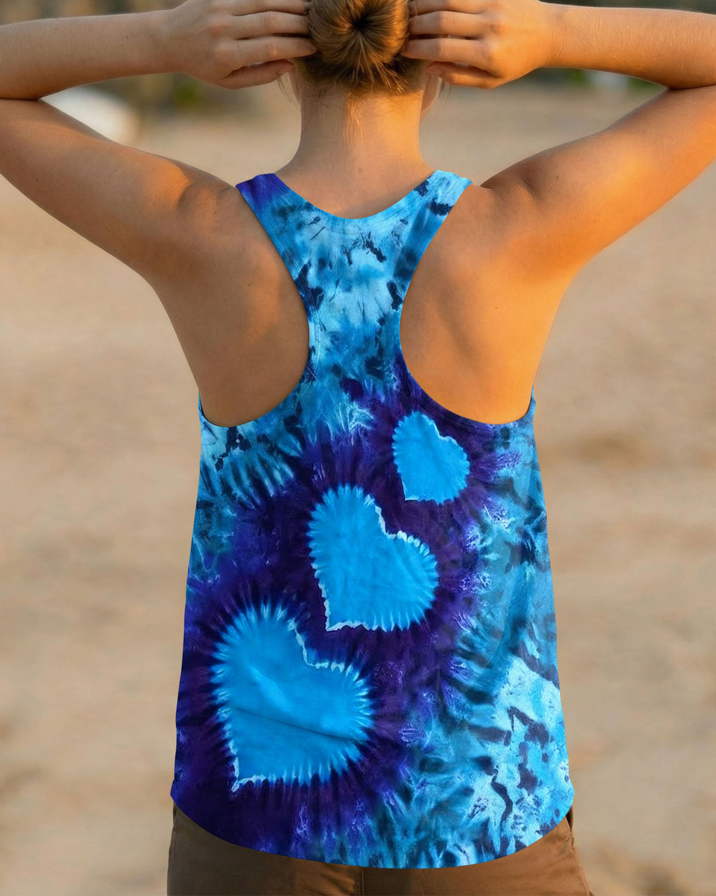 LOVE TURTLE BLUE AQUA ALL OVER PRINT - TYLN2104263