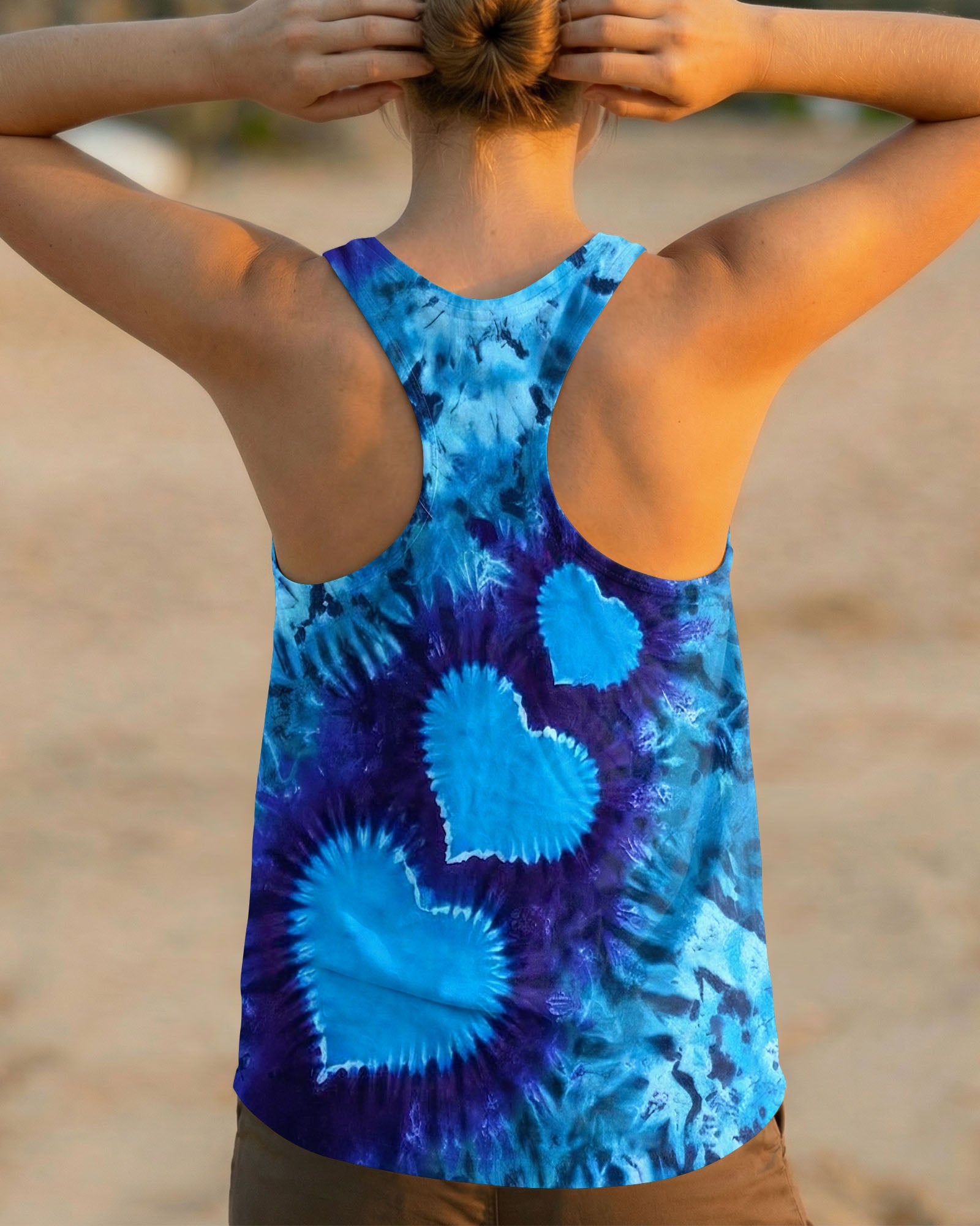 LOVE TURTLE BLUE AQUA ALL OVER PRINT - TYLN2104263