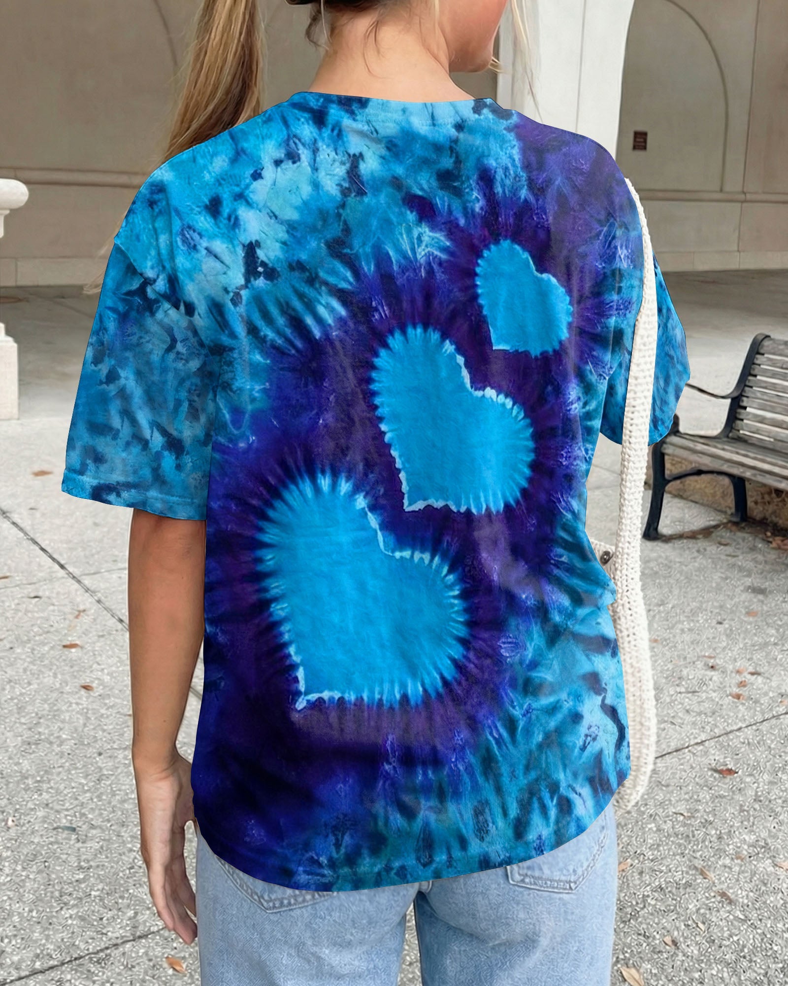 LOVE TURTLE BLUE AQUA ALL OVER PRINT - TYLN2104263