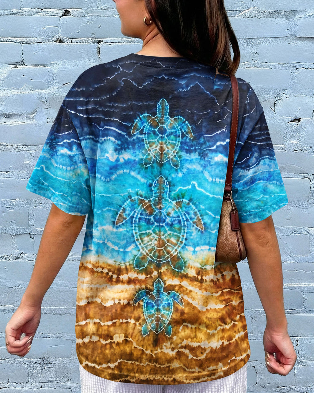 SEA TURTLE BLUE ALL OVER PRINT - TYPQ1704263