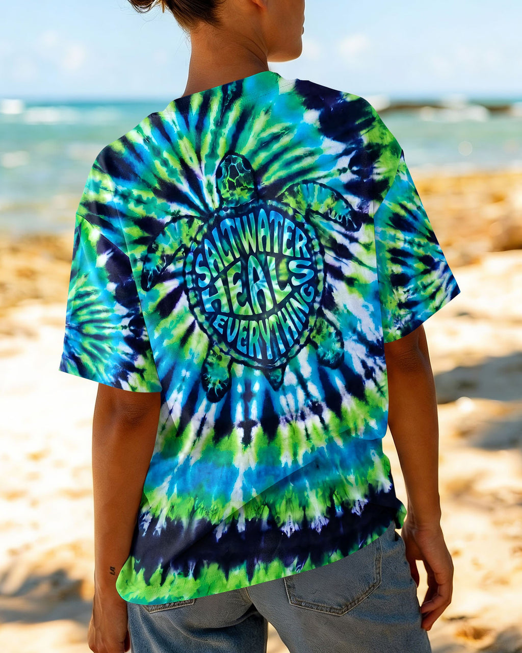 SALTWATER HEALS EVERYTHING TURTLE ALL OVER PRINT - TYPQ1905261