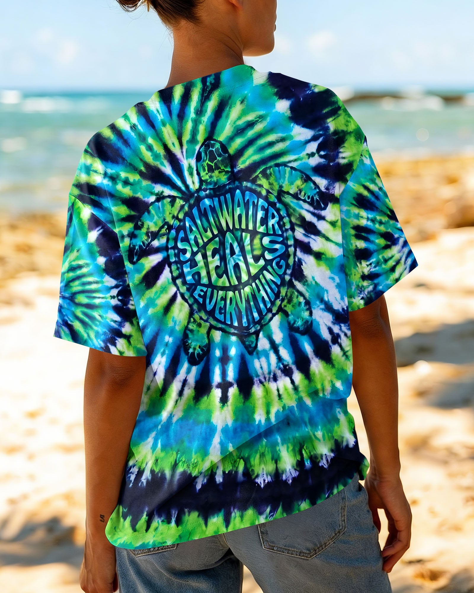 SALTWATER HEALS EVERYTHING TURTLE ALL OVER PRINT - TYPQ1905261