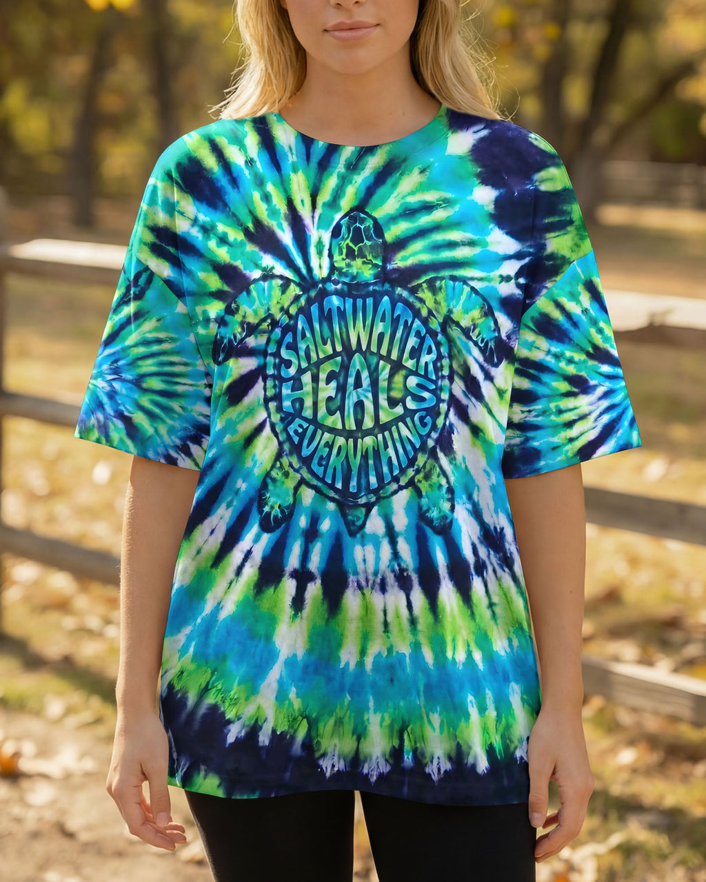 SALTWATER HEALS EVERYTHING TURTLE ALL OVER PRINT - TYPQ1905261