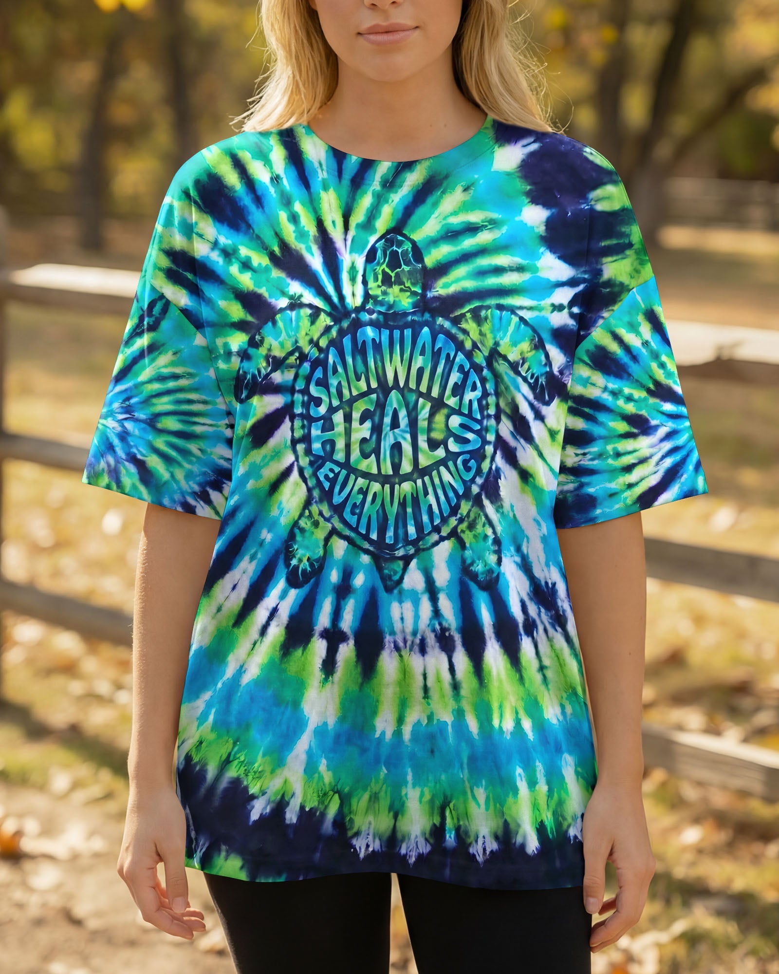 SALTWATER HEALS EVERYTHING TURTLE ALL OVER PRINT - TYPQ1905261