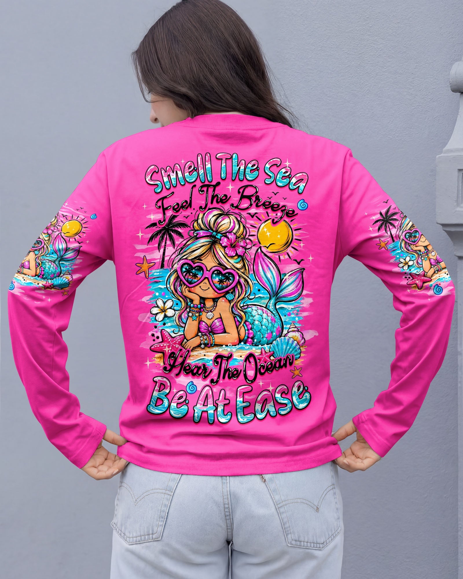 SMELL THE SEA MERMAID ALL OVER PRINT - TYQY0307262