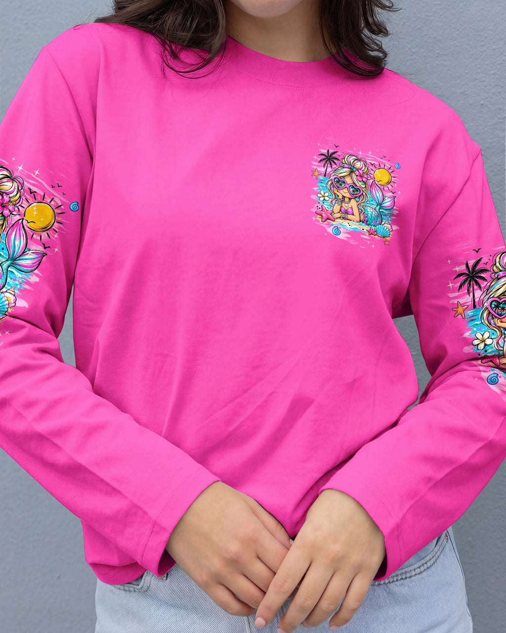 SMELL THE SEA MERMAID ALL OVER PRINT - TYQY0307262