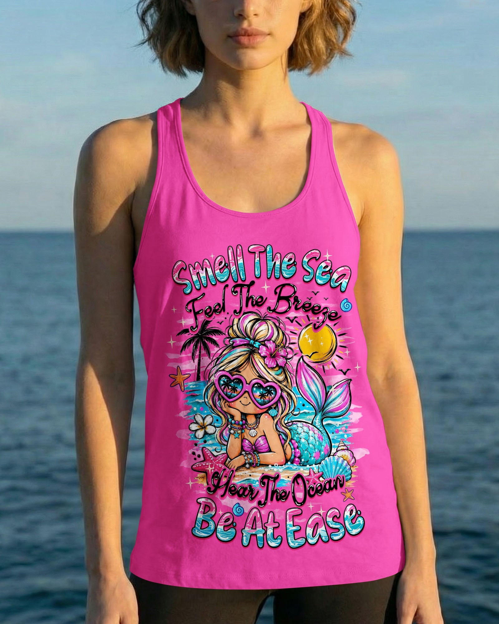 SMELL THE SEA MERMAID ALL OVER PRINT - TYQY0307262