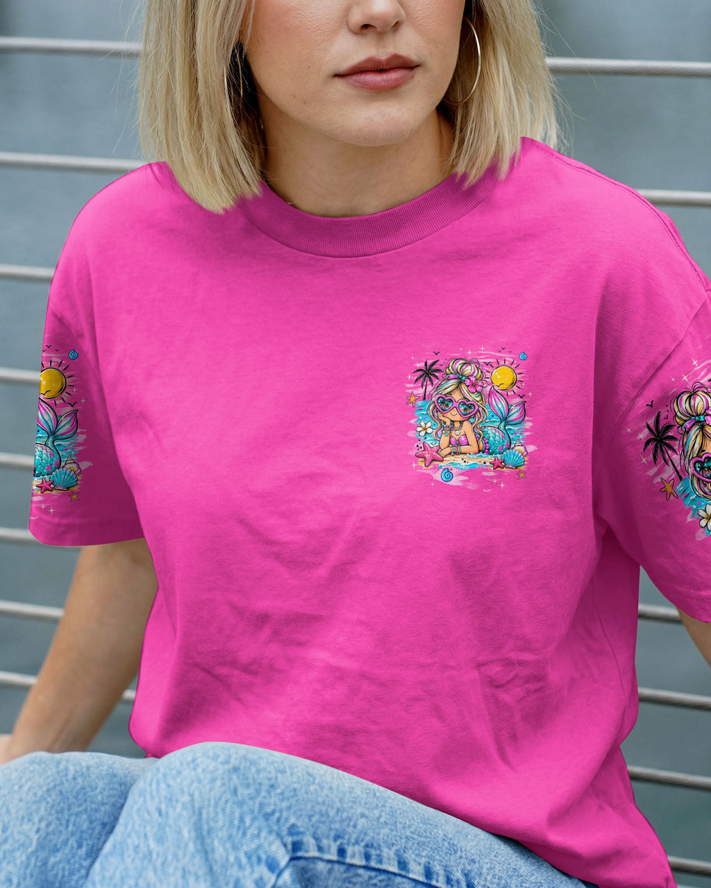 SMELL THE SEA MERMAID ALL OVER PRINT - TYQY0307262