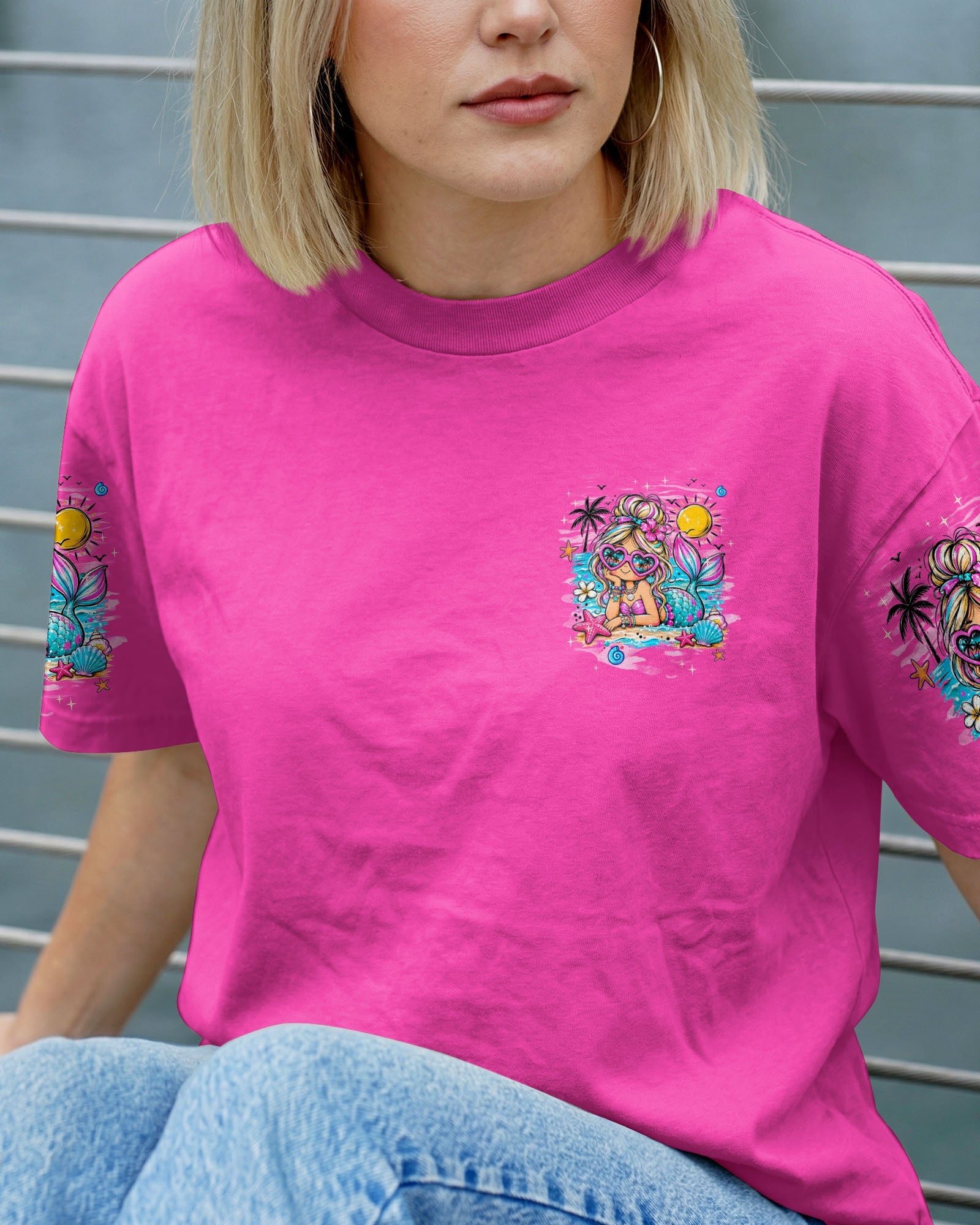 SMELL THE SEA MERMAID ALL OVER PRINT - TYQY0307262