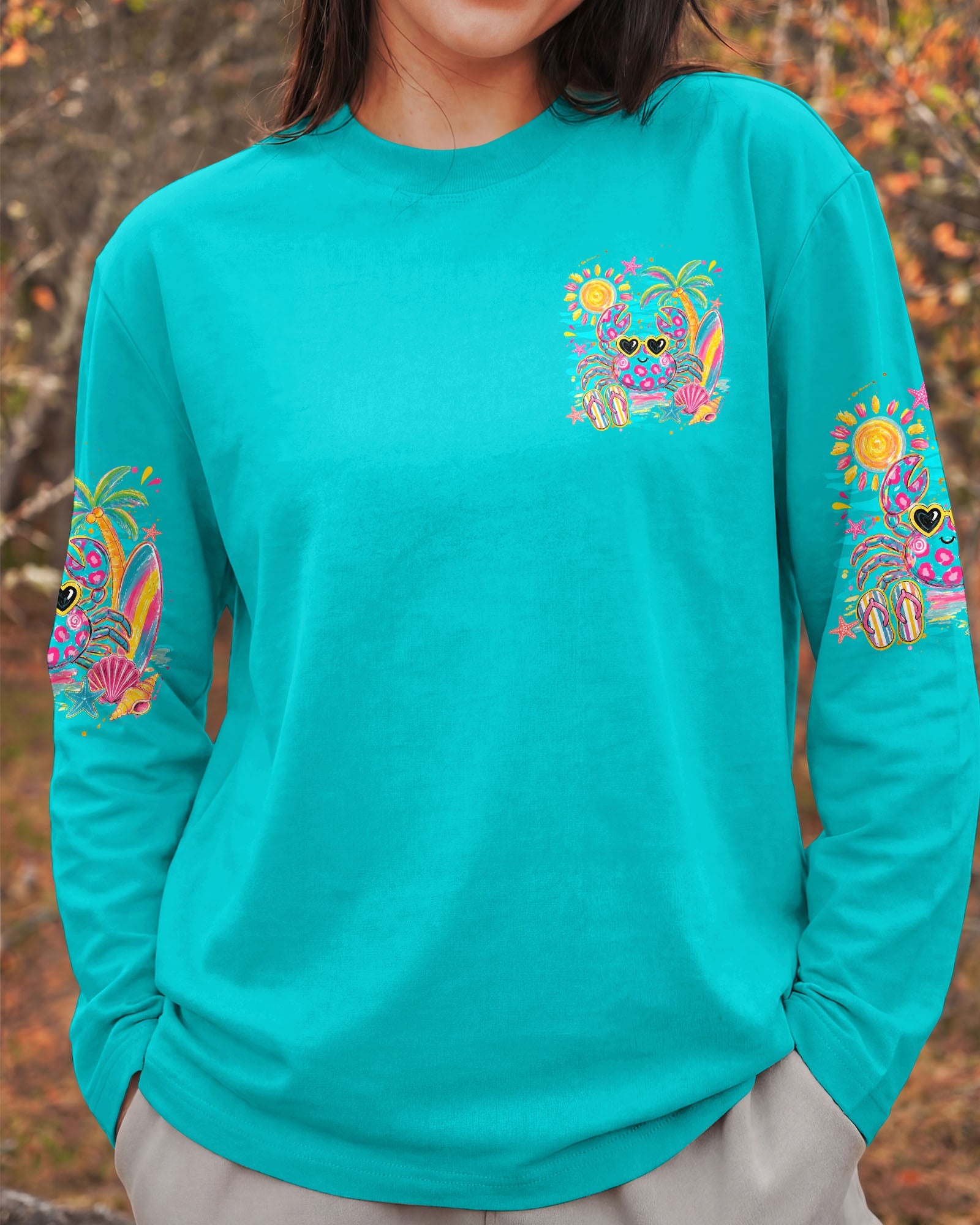 SALTY SANDY AND SAVAGE CRAB ALL OVER PRINT - TYQY1307263