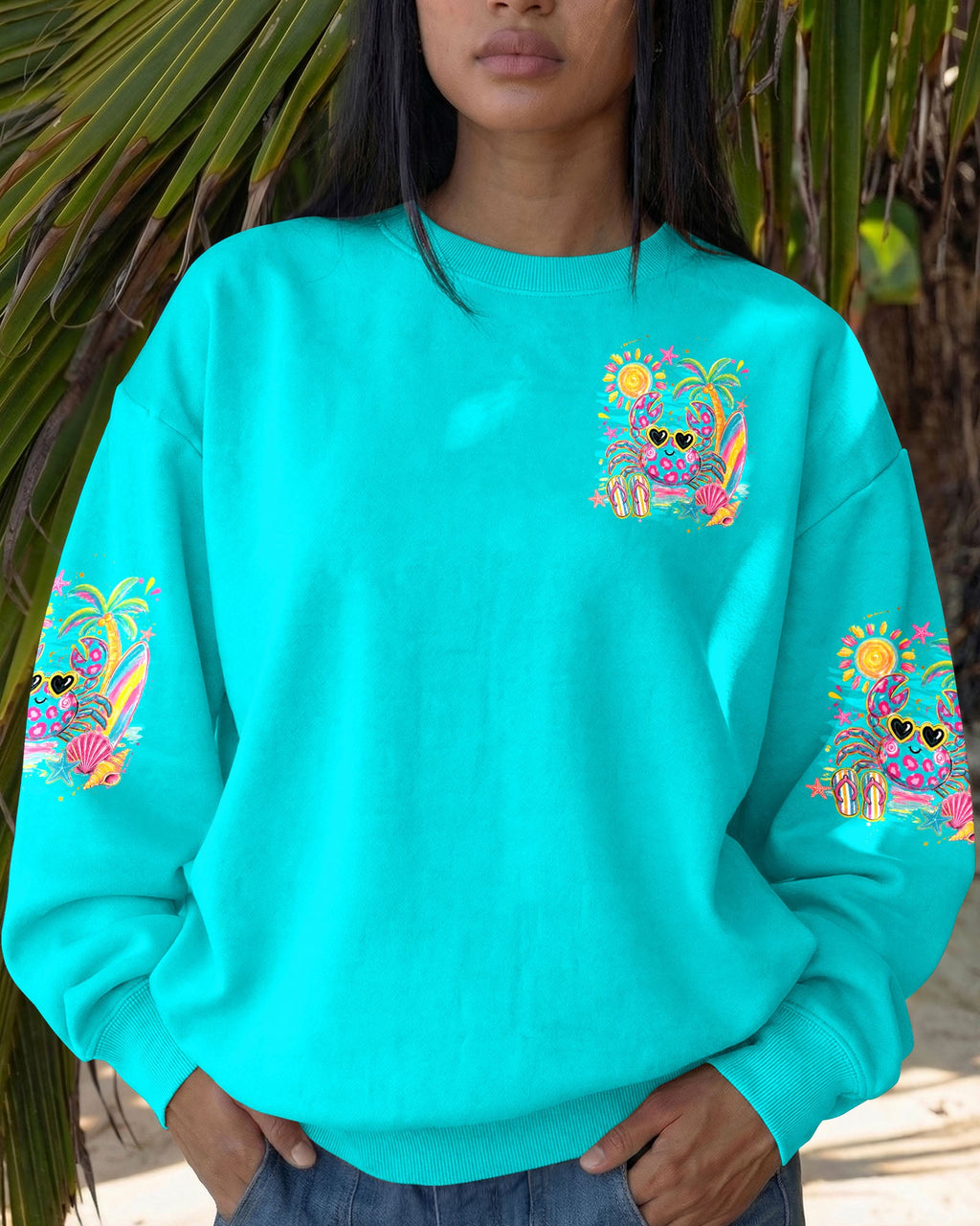 SALTY SANDY AND SAVAGE CRAB ALL OVER PRINT - TYQY1307263