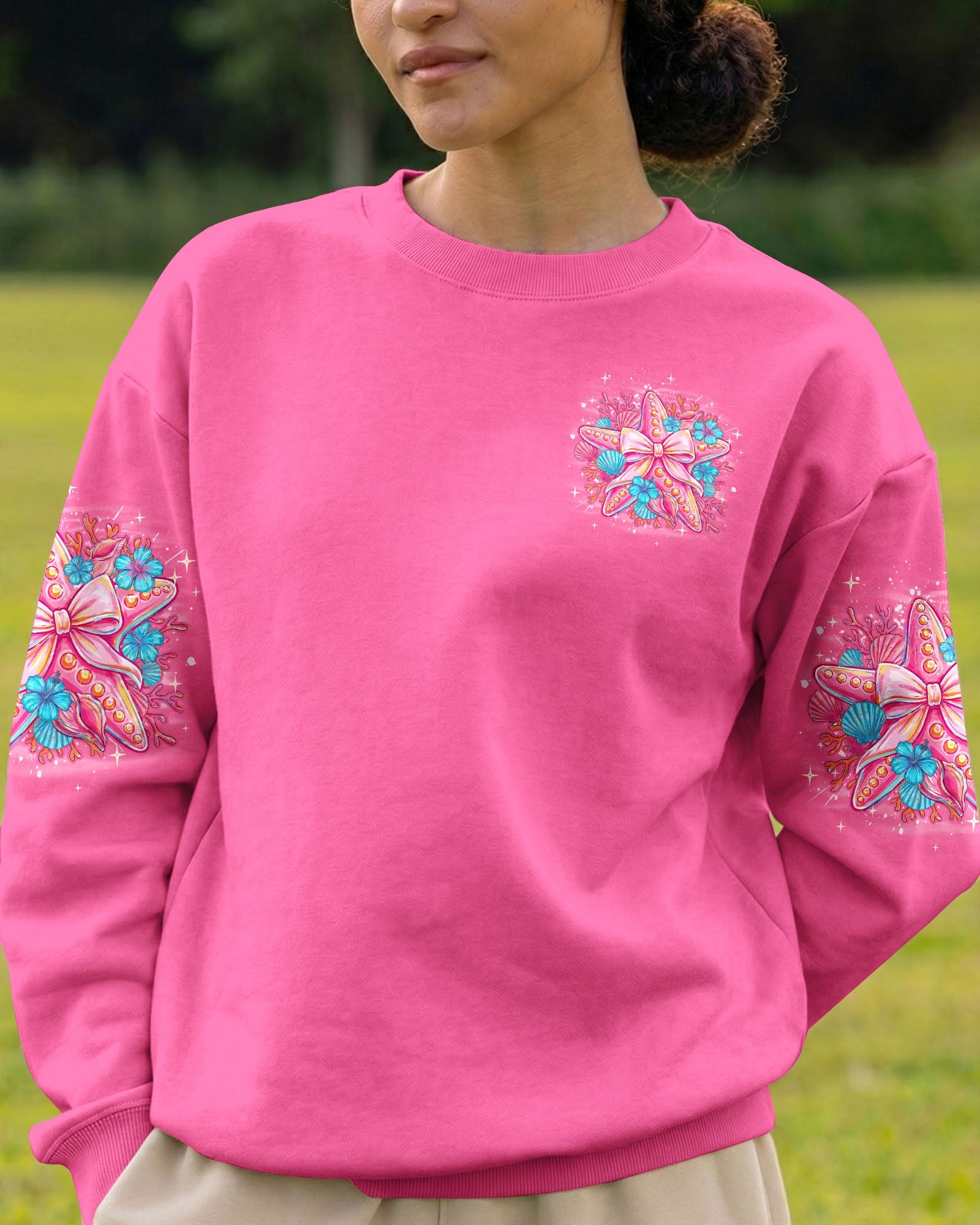 TAKE ME TO THE BEACH STARFISH ALL OVER PRINT - TYQY1606265