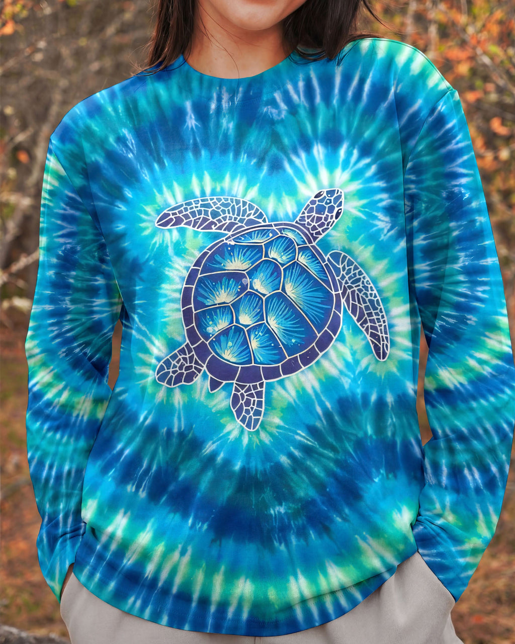 SALTWATER HEALS EVERYTHING TURTLE ALL OVER PRINT - TYQY1805261