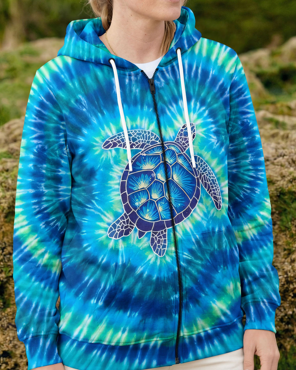 SALTWATER HEALS EVERYTHING TURTLE ALL OVER PRINT - TYQY1805261
