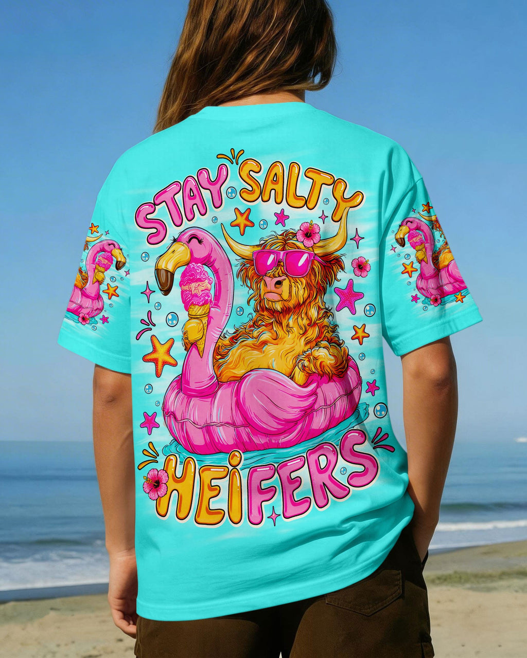 STAY SALTY HEIFERS COW BEACH ALL OVER PRINT - TLNO2705261